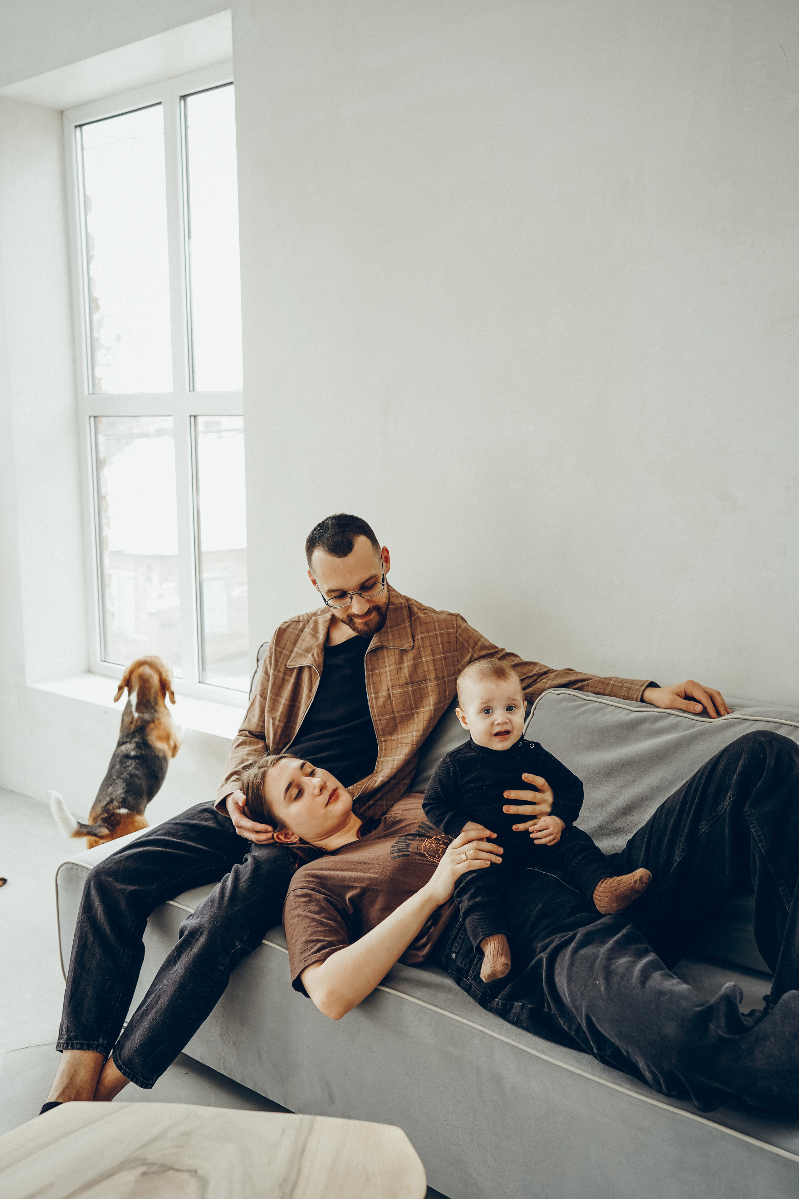 Студийная семейная. Фотограф Москва Ларина Юлия