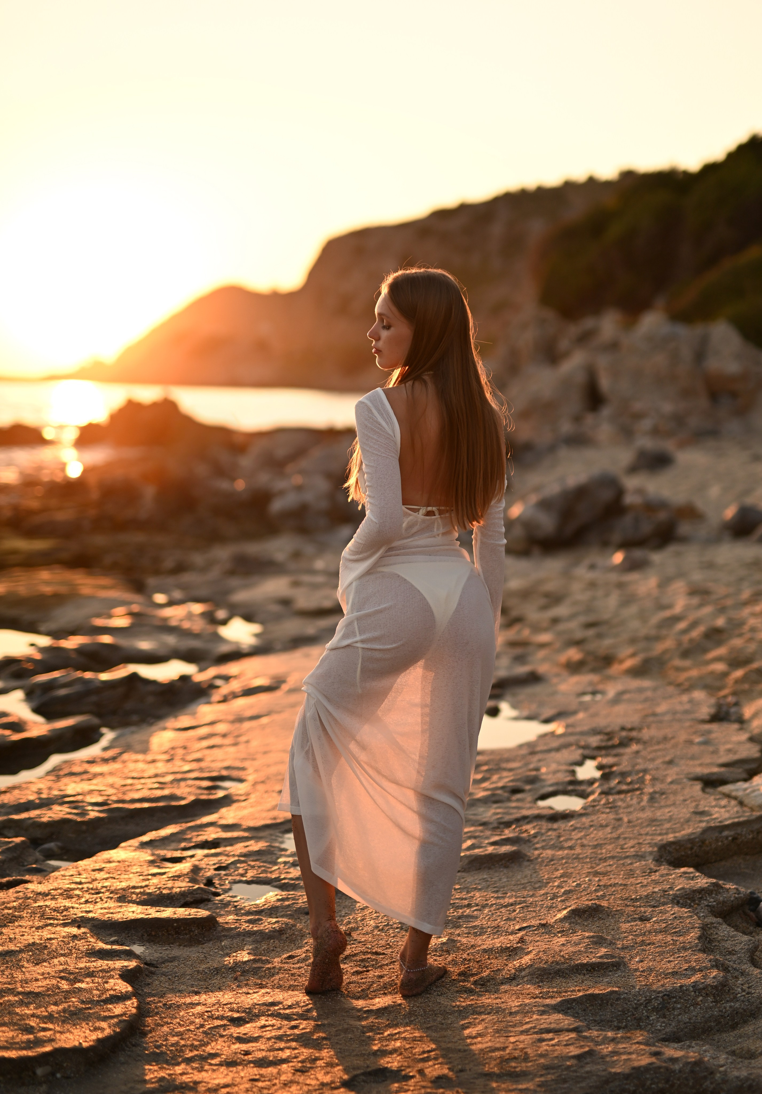 Индивидуальные съемки на пляже — Клеопатра. Photographer in Alanya, Side, Manavgat. Türkiye