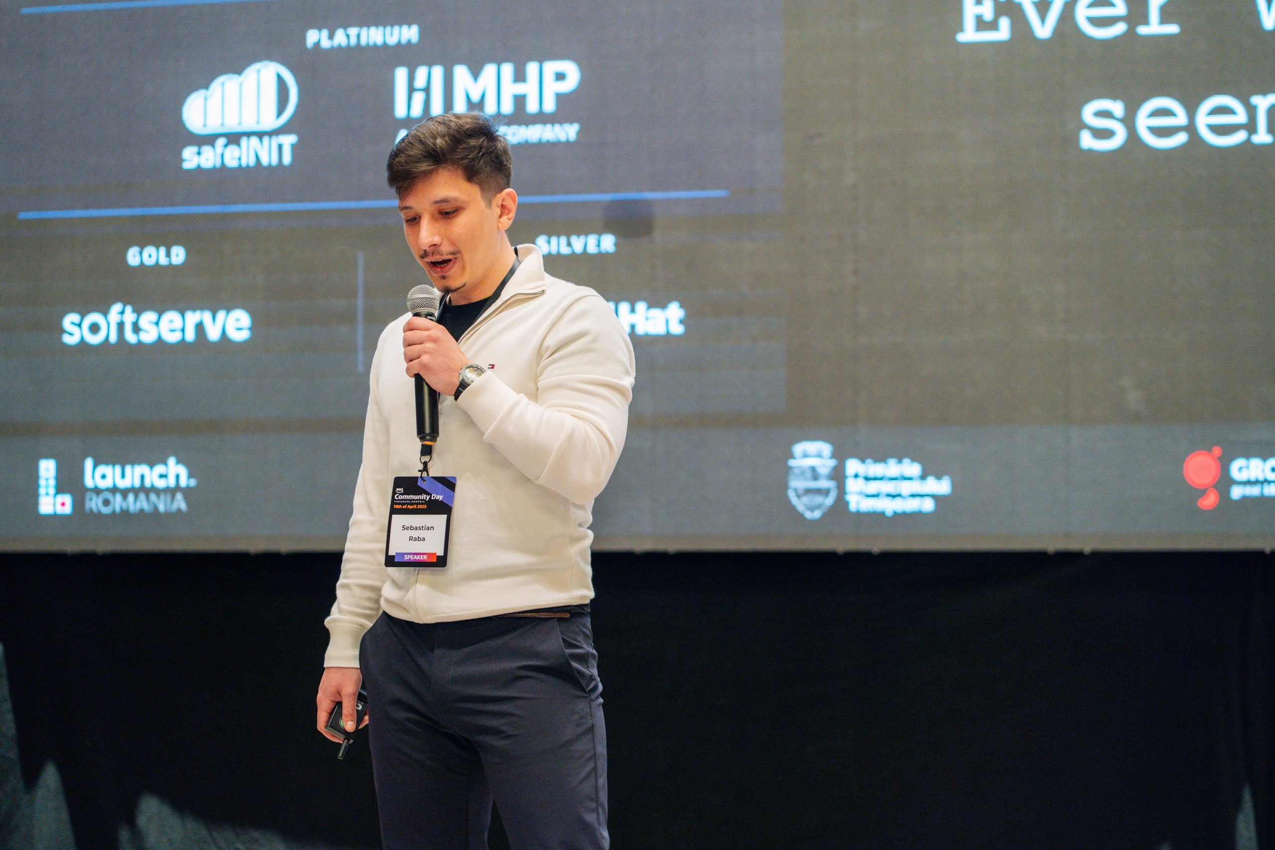 AWS Community Day 2025. Cozac Cristian Photographer