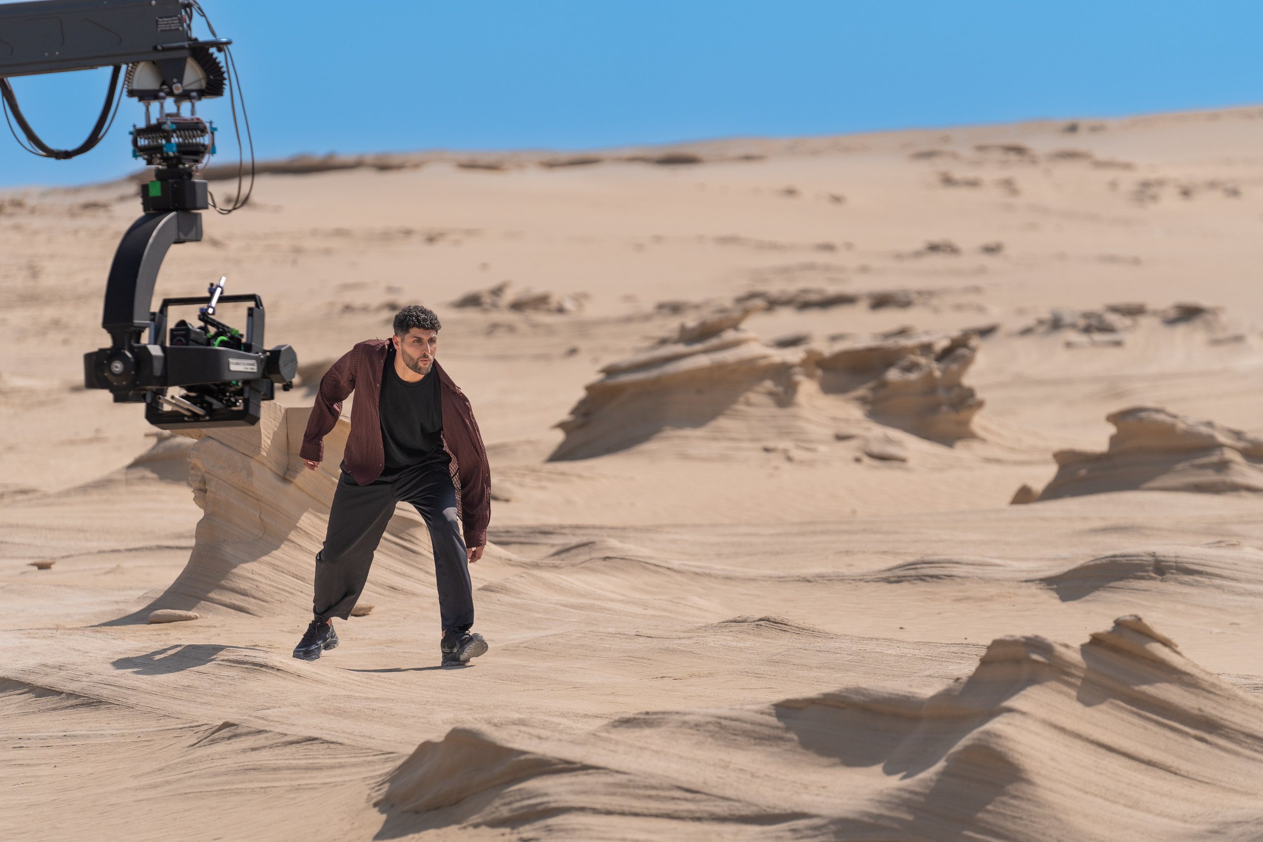 Behind the Scenes Photography Dubai — Denys Gromov. Denys Gromov