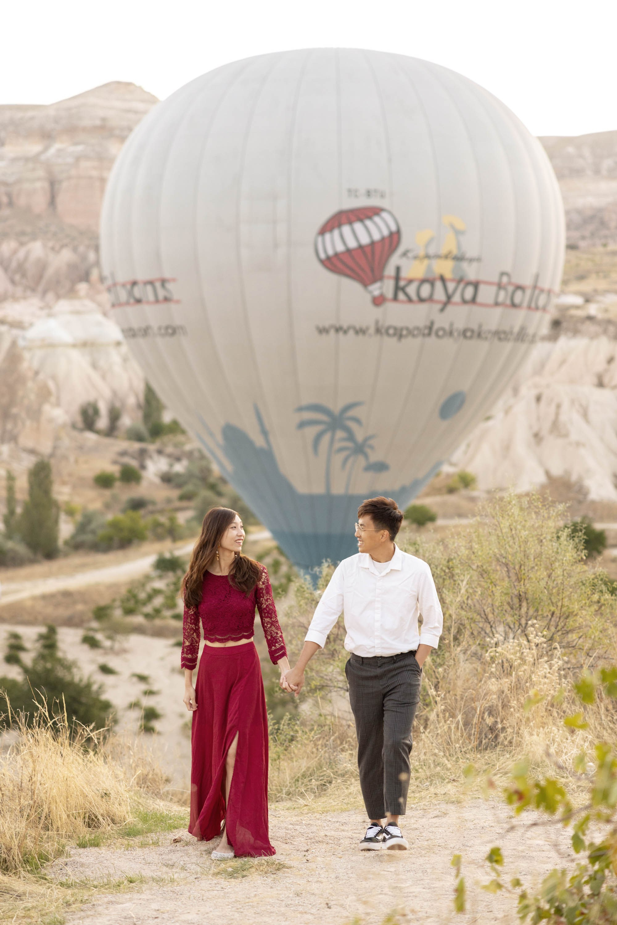 Couple photo shoot in Cappadocia. Julia Ganch I Fashion Wedding Photography I Cappadocia Turkey