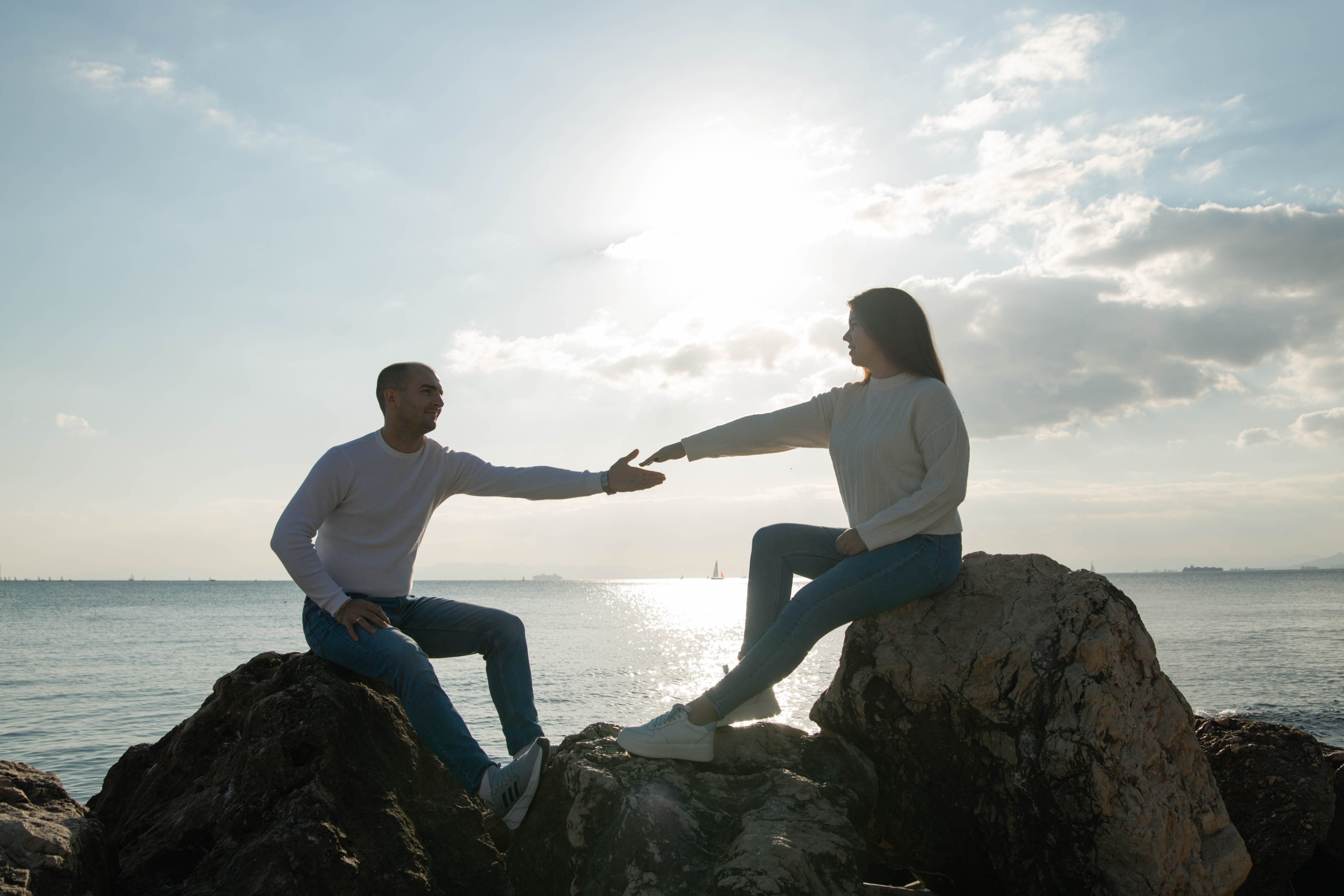 Couple Photoshoot in Palaio Faliro | Athens Couple Photographer