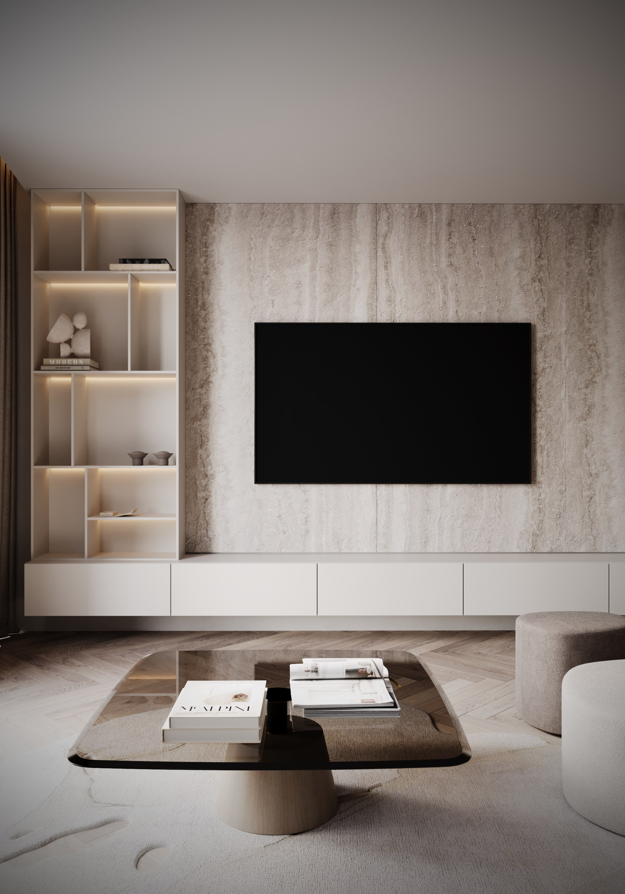 House in Luthania / Interjero Dizainas. Interior designer / visualizer Lisa Oputina