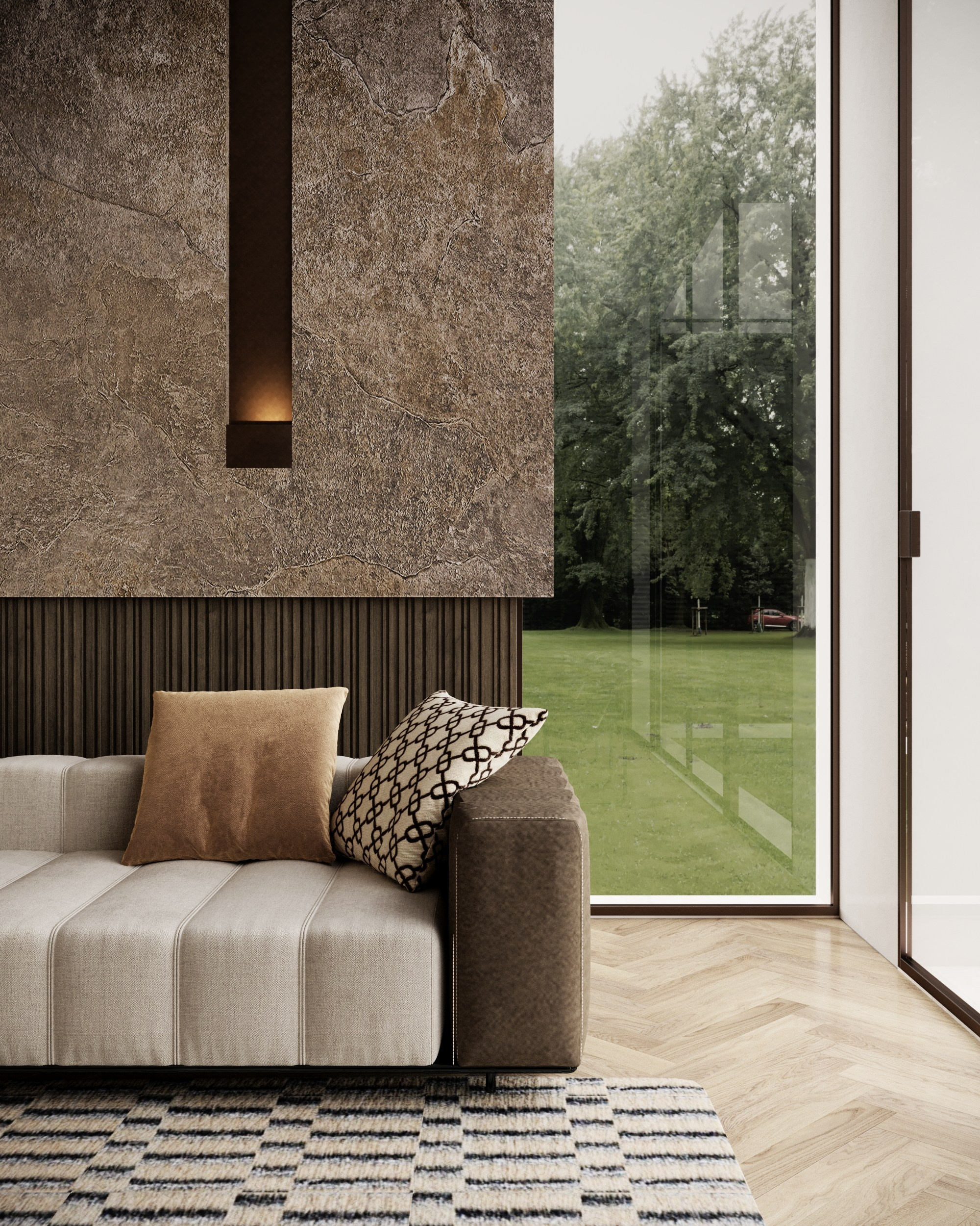 Villa in Dubai. Interior designer / visualizer Lisa Oputina