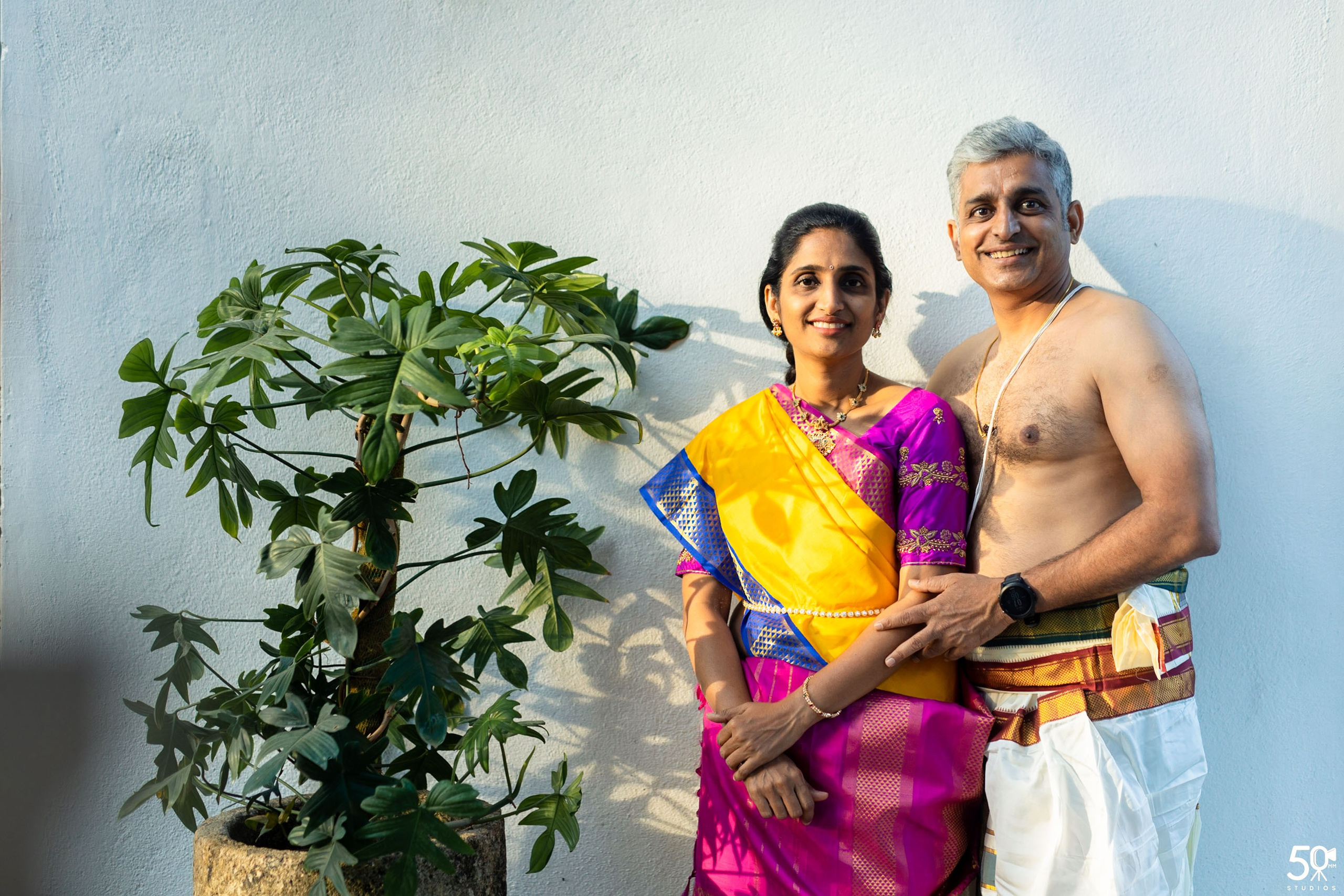 SANJAY AND SAKETH UPANAYANA. 50mm STUDIOS