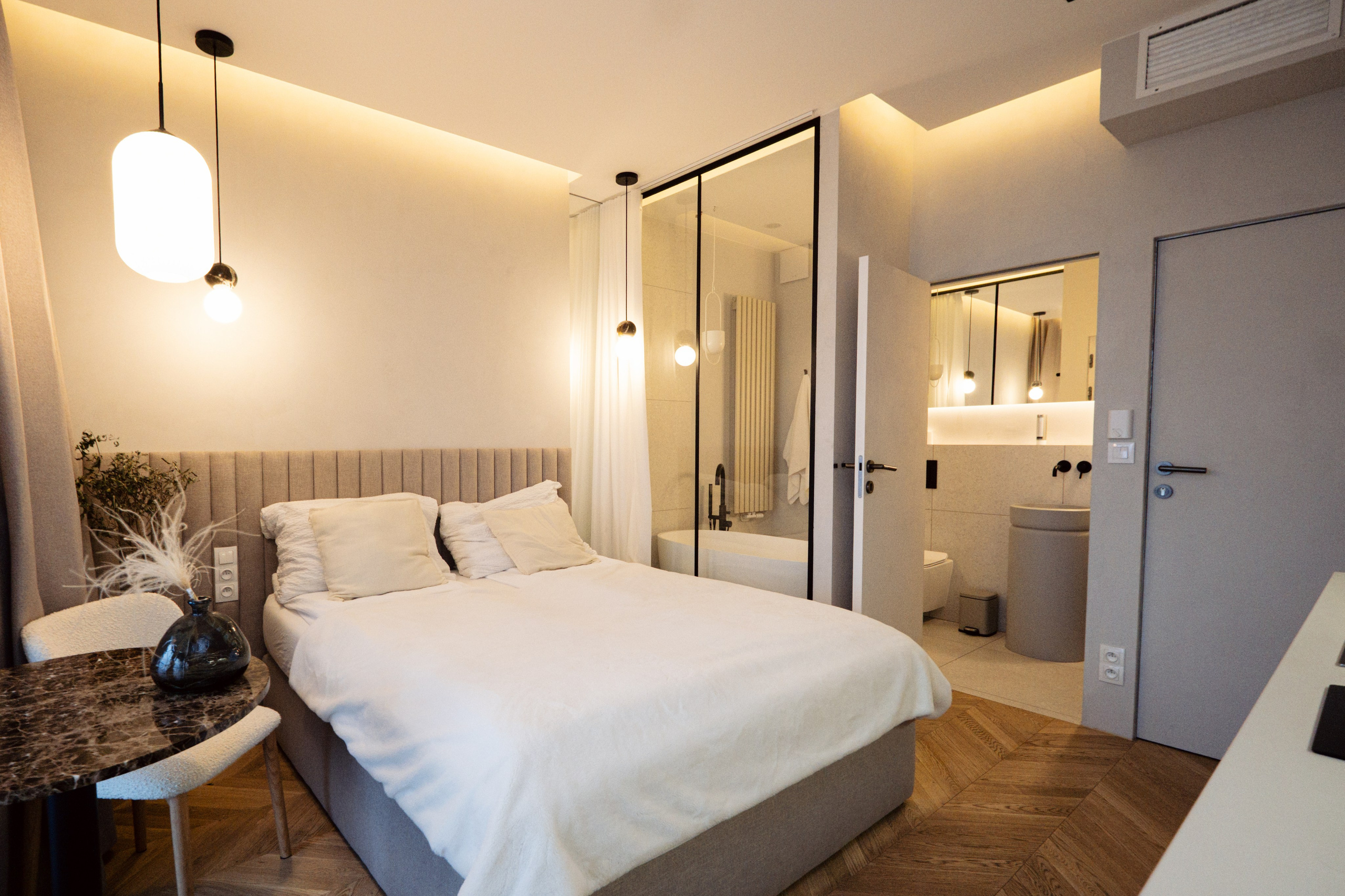 Eleganckie wnętrze w Warszawie — Zdjęcia nieruchomości. Fotograf nieruchomości