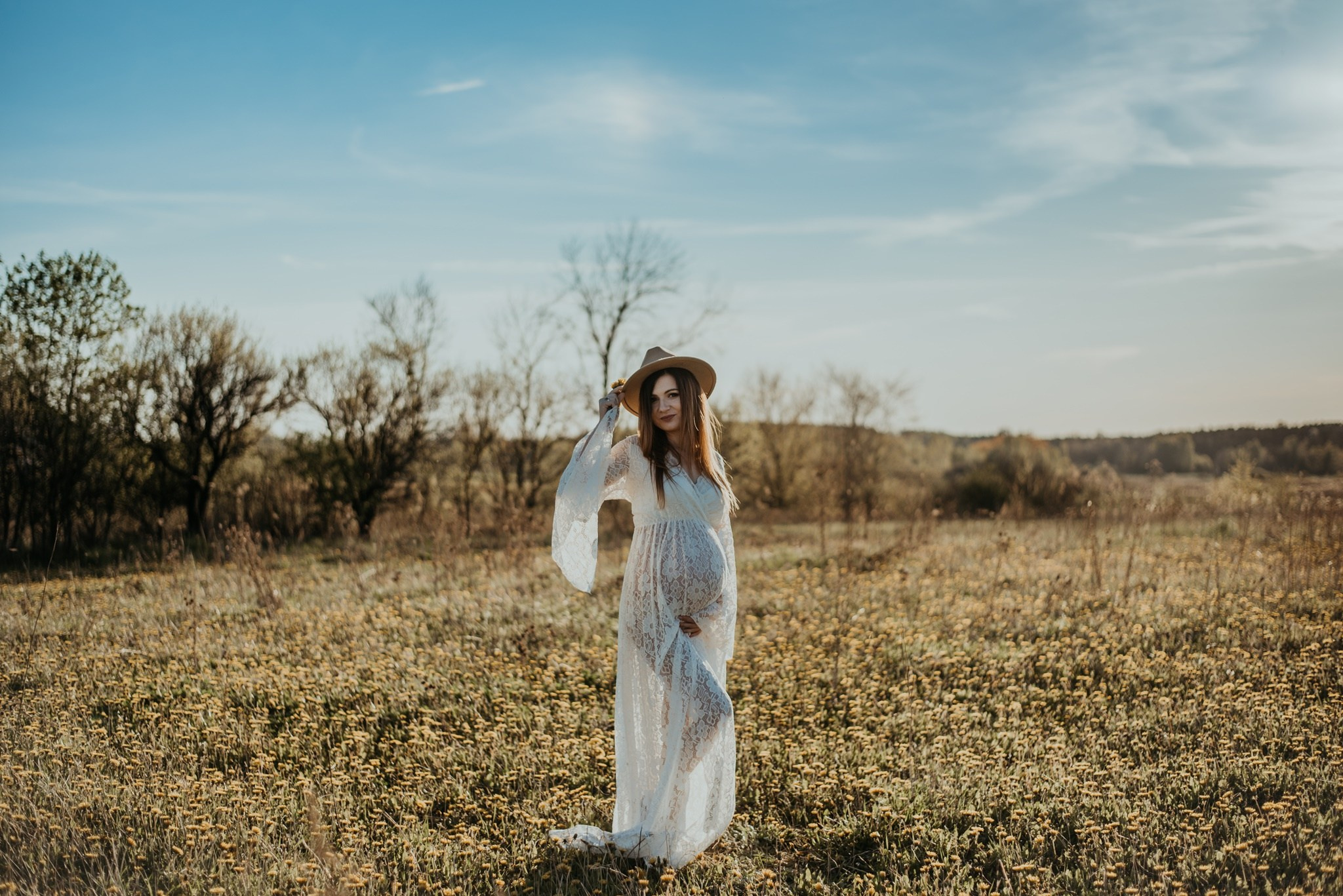 Sesja ciążowa Sylwii. Dominika Strachacka Fotografia | Fotograf ślubny i rodzinny Opole Lubelskie Lublin