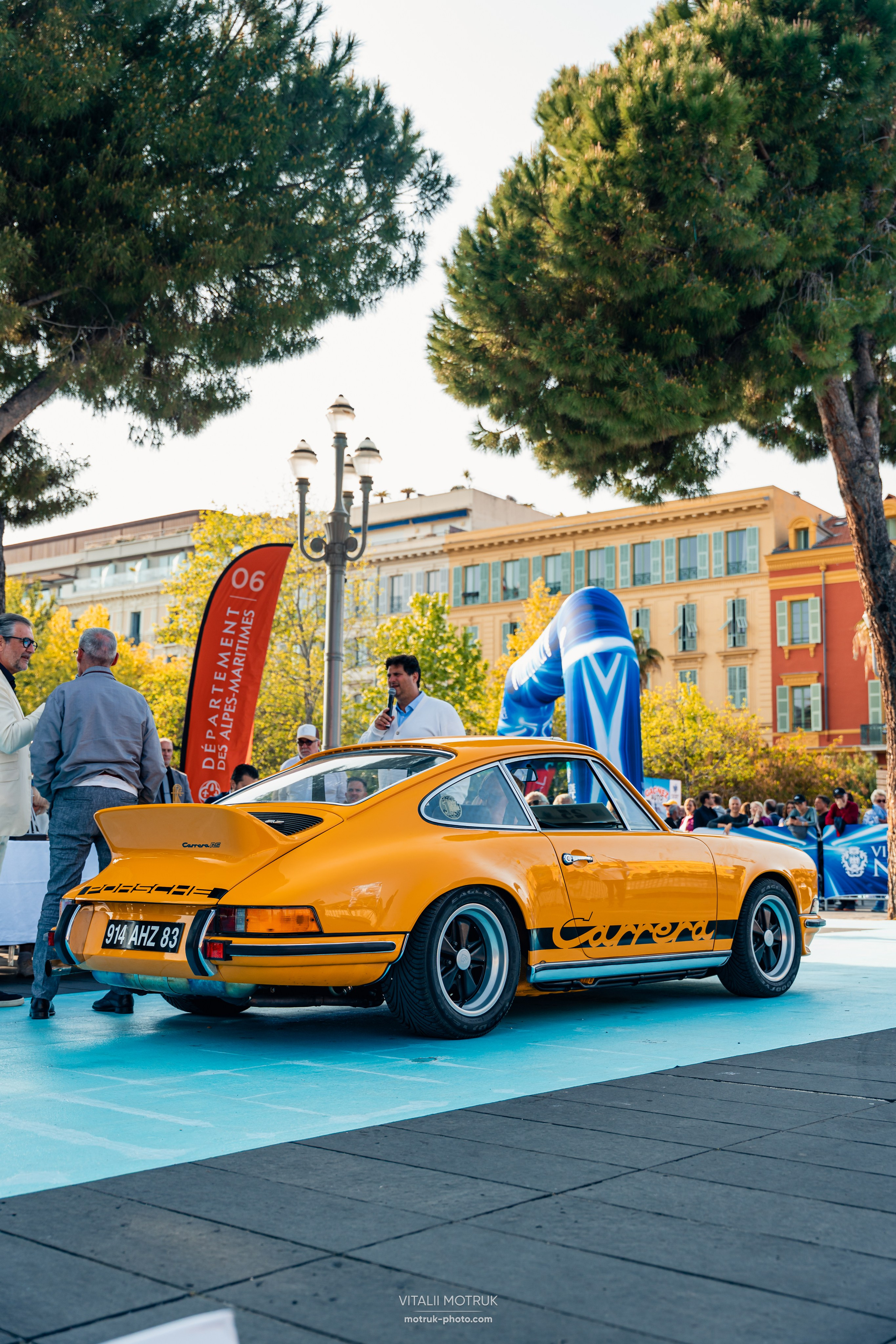 Legends de Nice. Photographe de voitures à Paris — Vitalii Motruk
