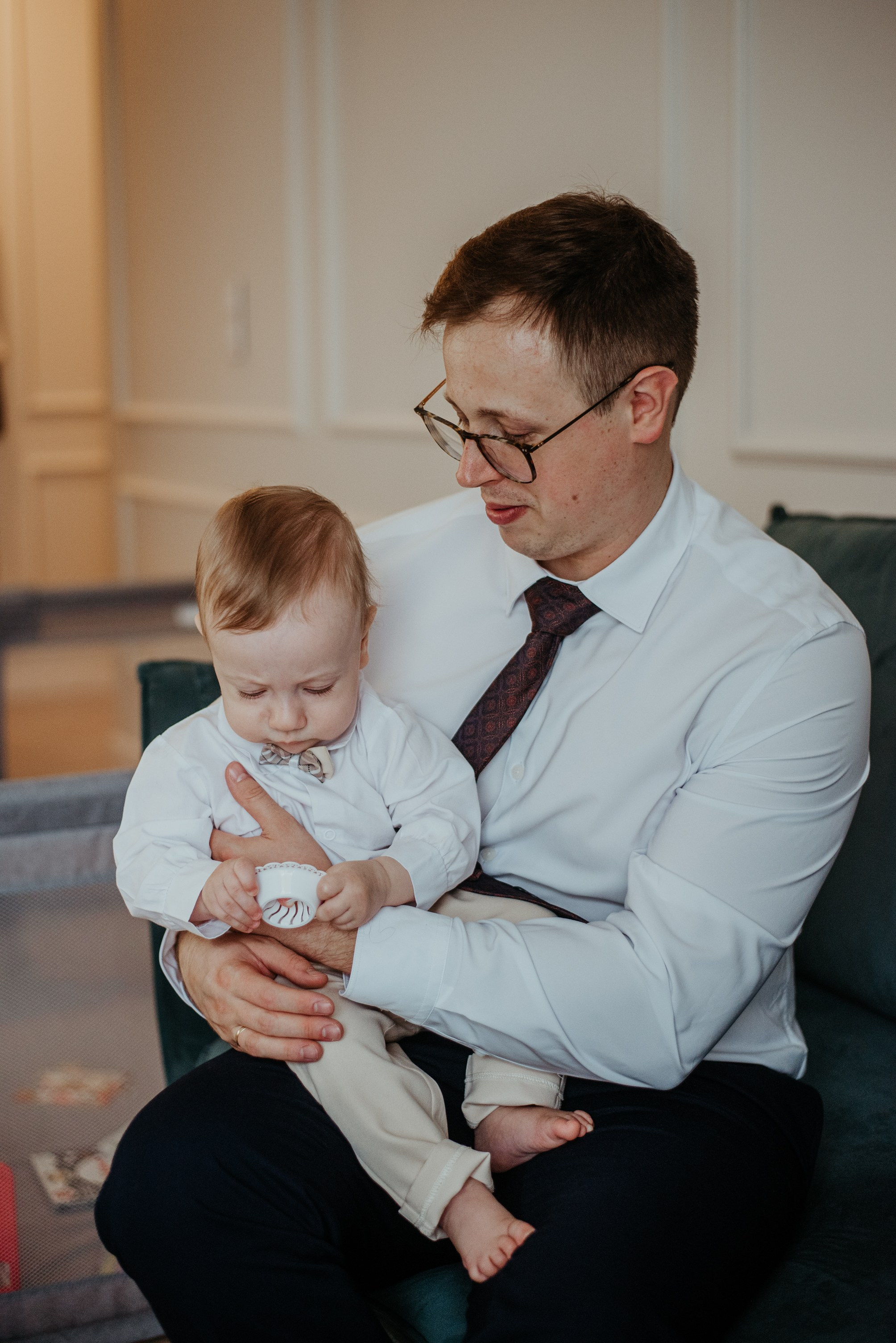 Chrzest Święty Wojtka. Dominika Strachacka Fotografia | Fotograf ślubny i rodzinny Opole Lubelskie Lublin