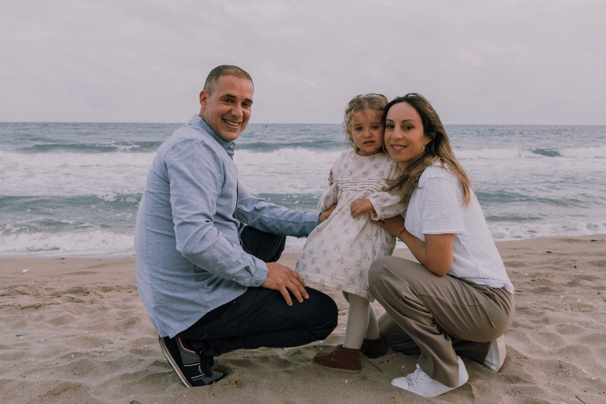Семейная фотосессия на пляже. Профессиональная фотосъемка в Калафелле — Елена Медведева