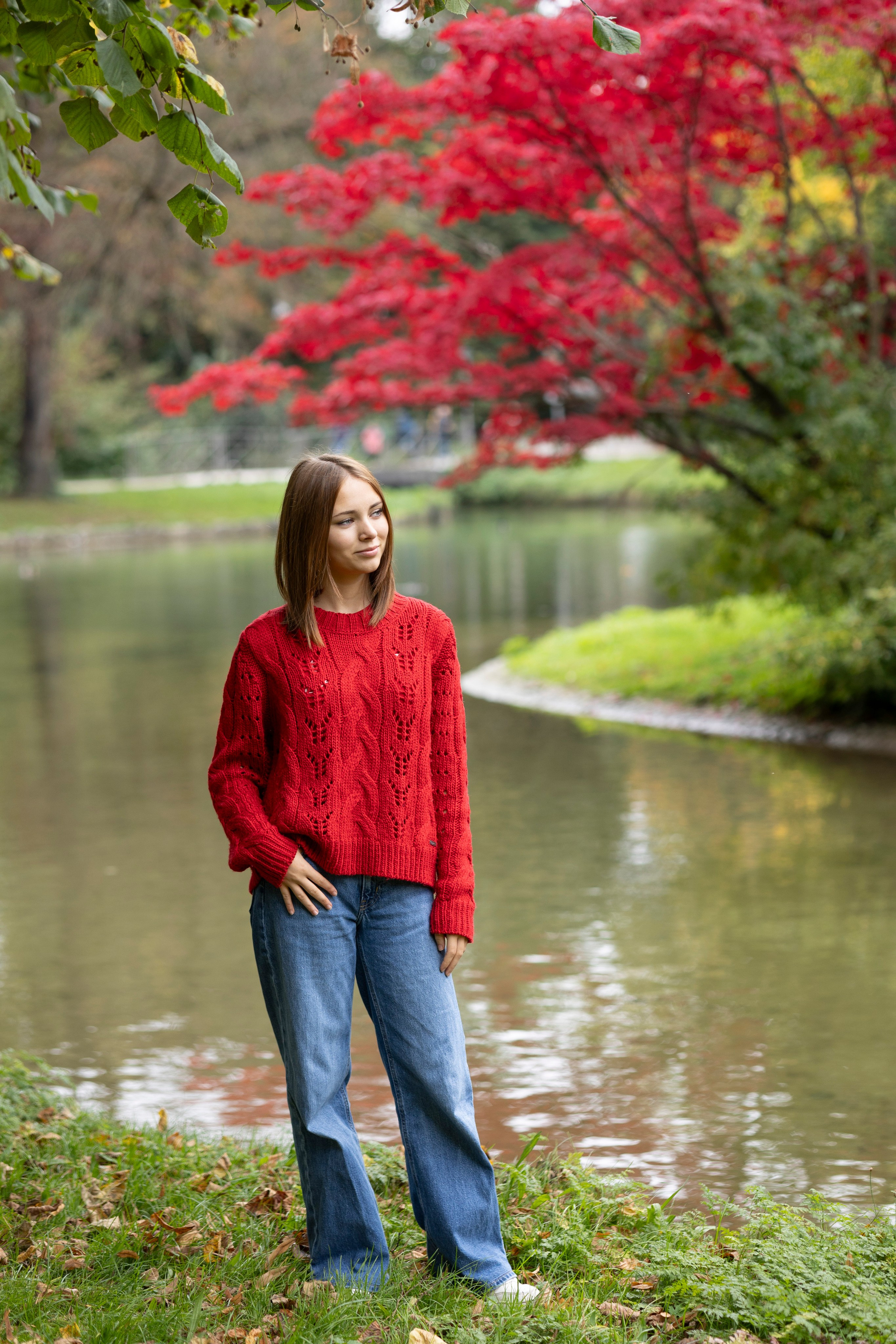 Autumn. Photographer in Munich