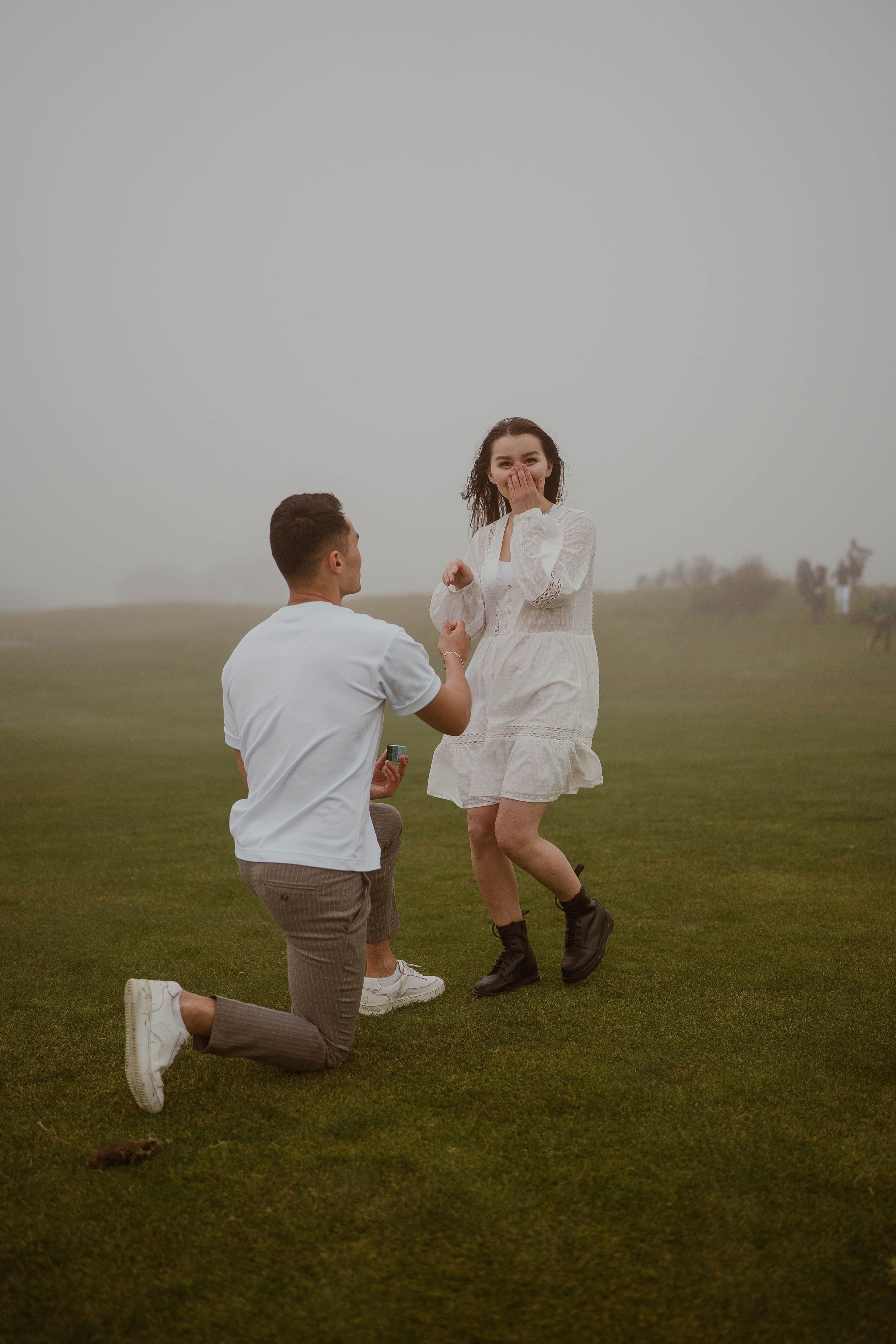 Surprise Proposal Session at Half Moon Bay. Soulo Photography | San Francisco Bay Area Based Photographer