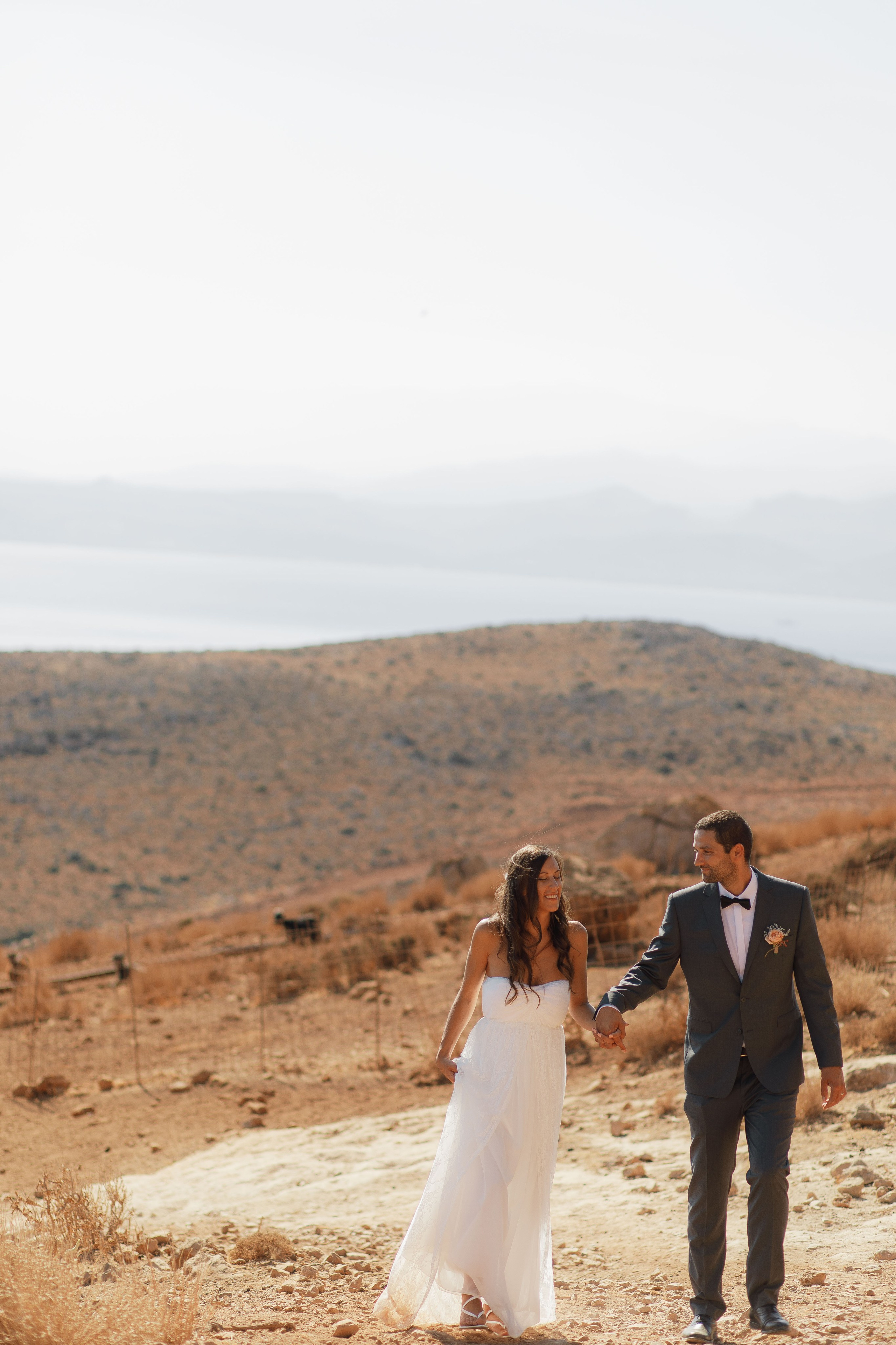 Marino & Steffi, Crete. Denny Savon — Photographer in Santorini | Weddings, Love Stories & Flying Dress