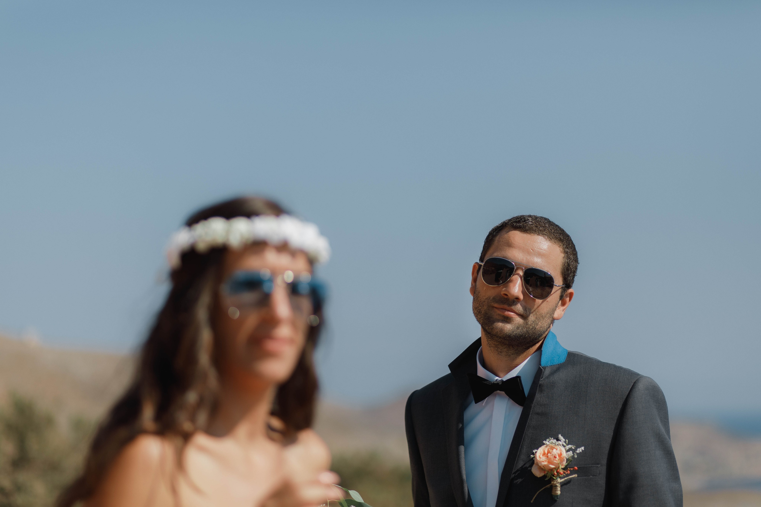 Marino & Steffi, Crete. Denny Savon — Photographer in Santorini | Weddings, Love Stories & Flying Dress