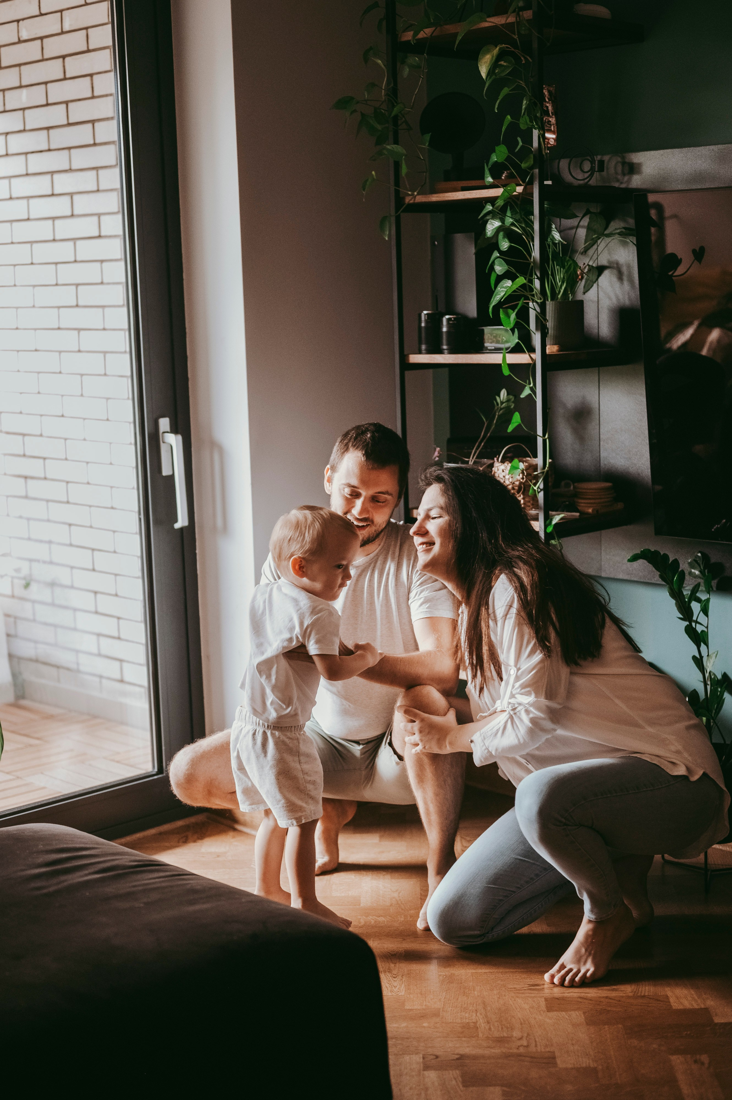 Sonja, Nikola, Lazar i Luka / porodicno fotografisanje kod kuce. Deciji i porodicni fotograf u Beogradu Oksana Skendzic