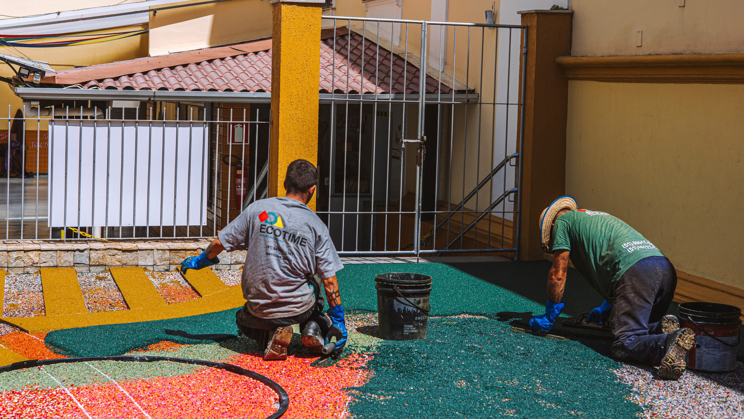 Ecotime Pisos Emborrachados. Caio Almeida