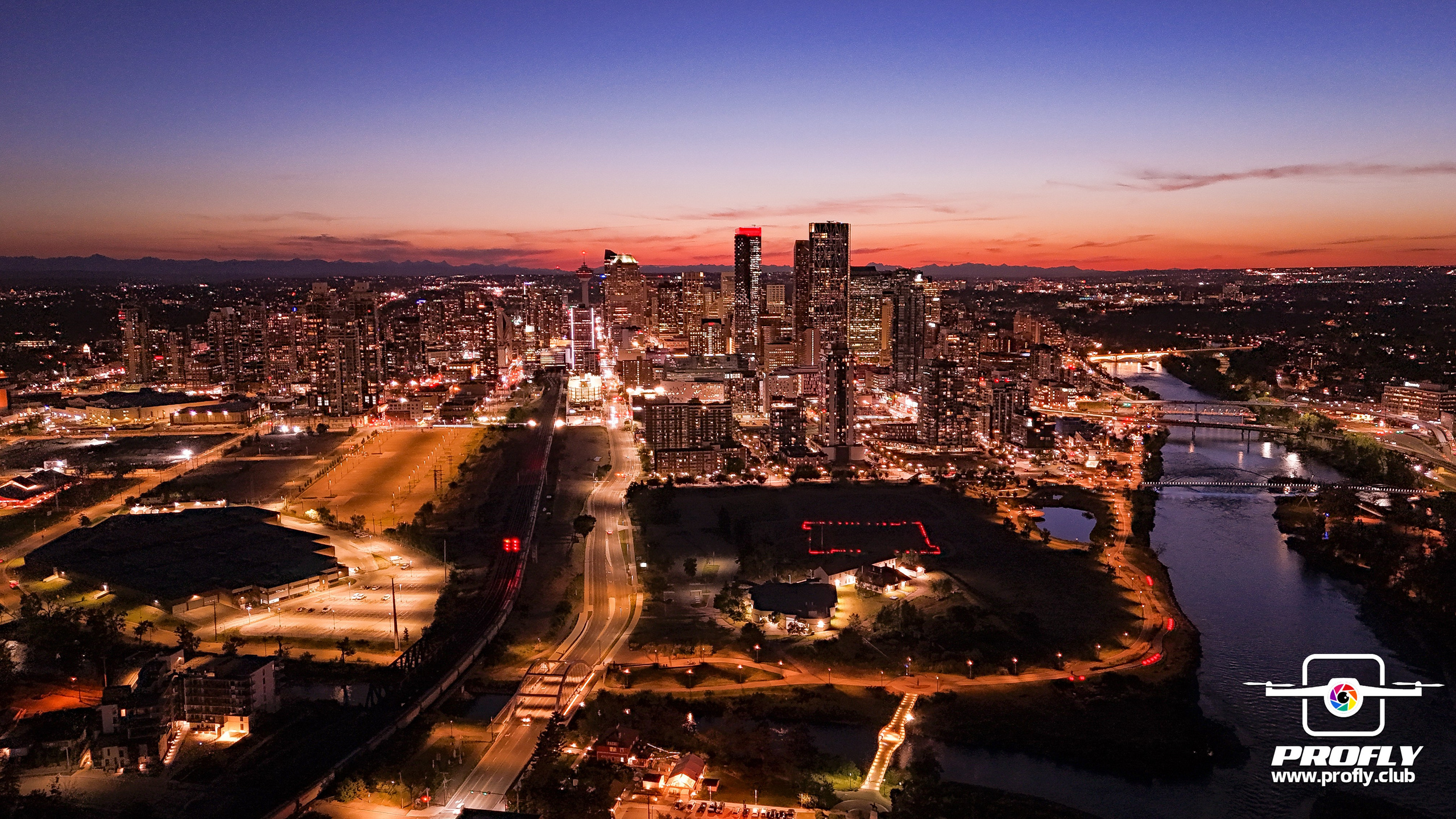 GALLERY — Stunning Aerial Photography in Calgary. ProFly.club — Professional aerial filming in Calgary