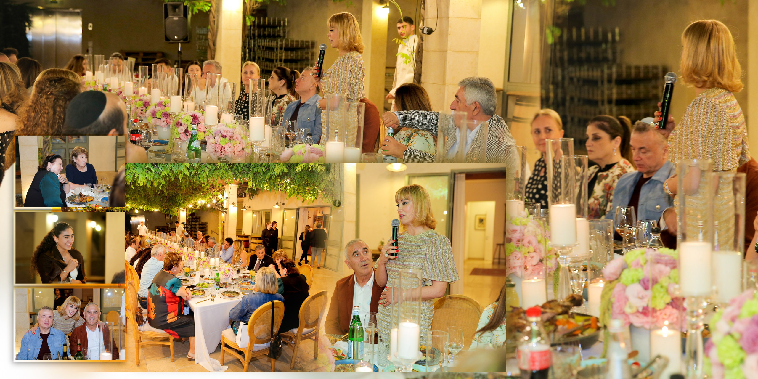 אירינה בת 60. Wedding and events photographers Studio Shalom