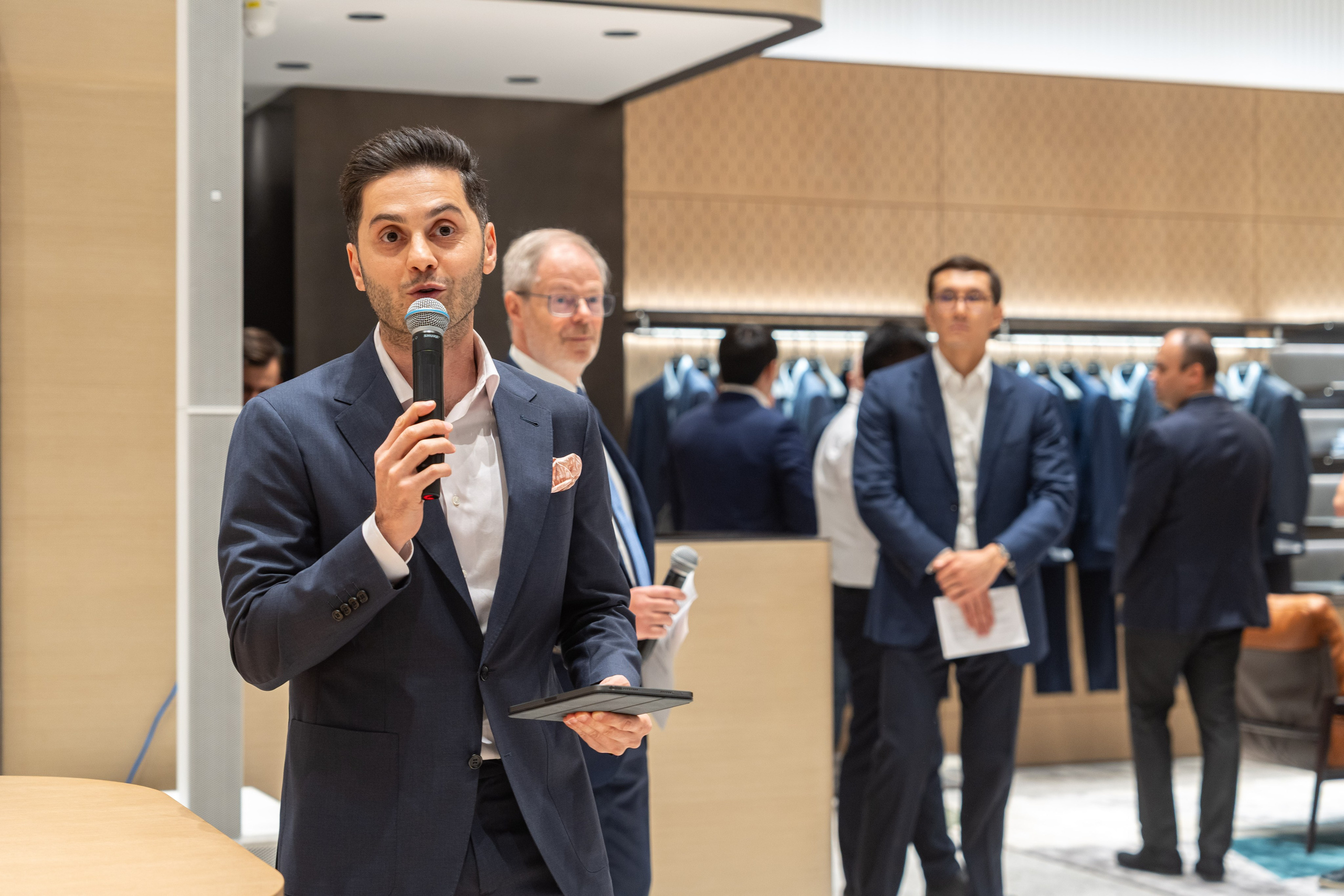 Открытие бутика Canali в Ташкенте. Георгий Намазов | Фотограф в Ташкенте