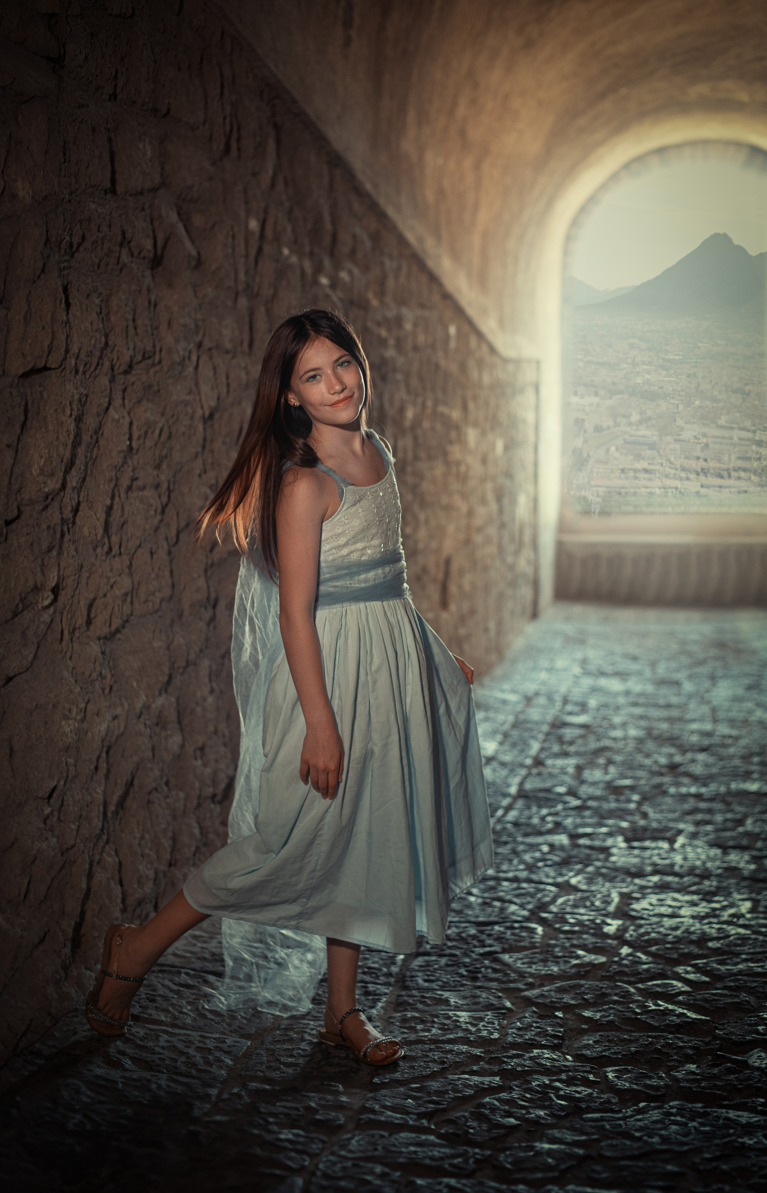 Children's Art portrait. Фотограф в Неаполе