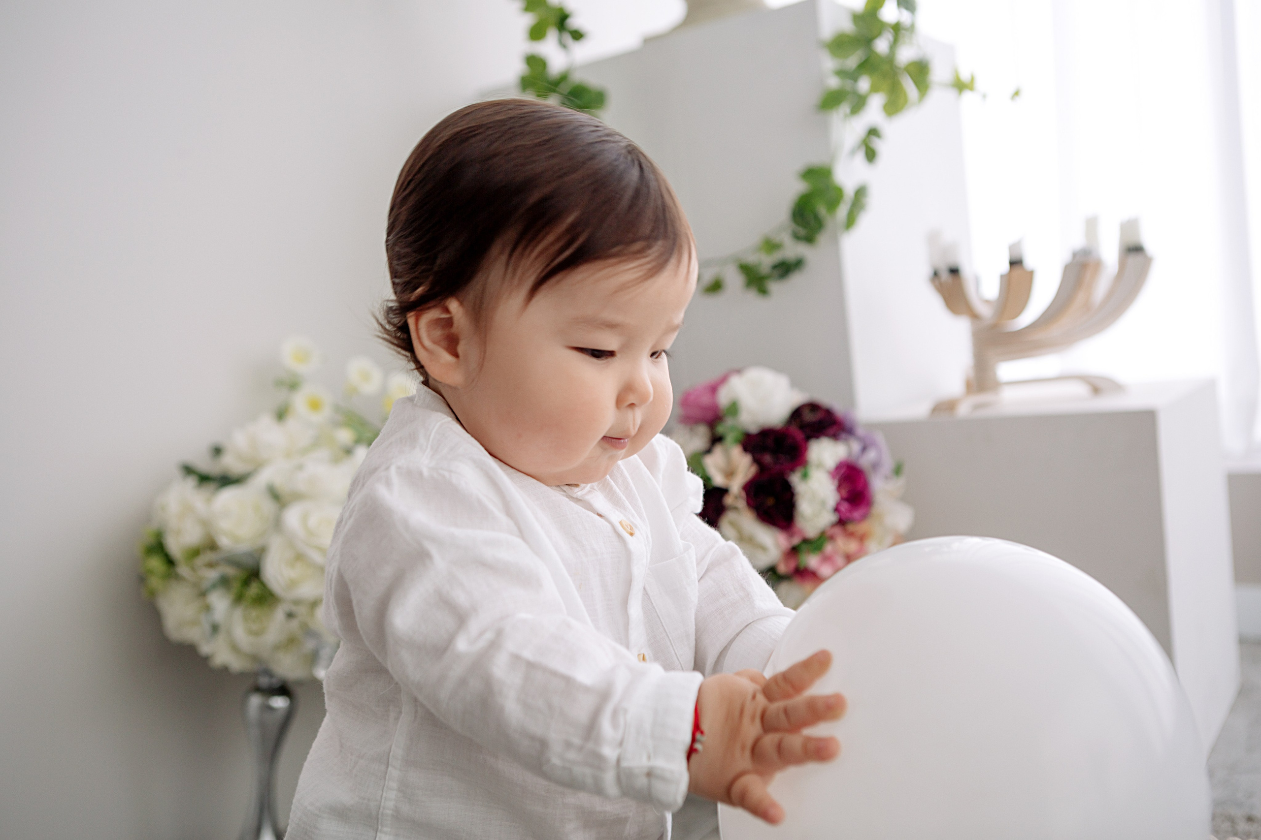 Тимофей в студии. Фотограф беременности, ньюборн и годовасиков в Корее Жанна Хан