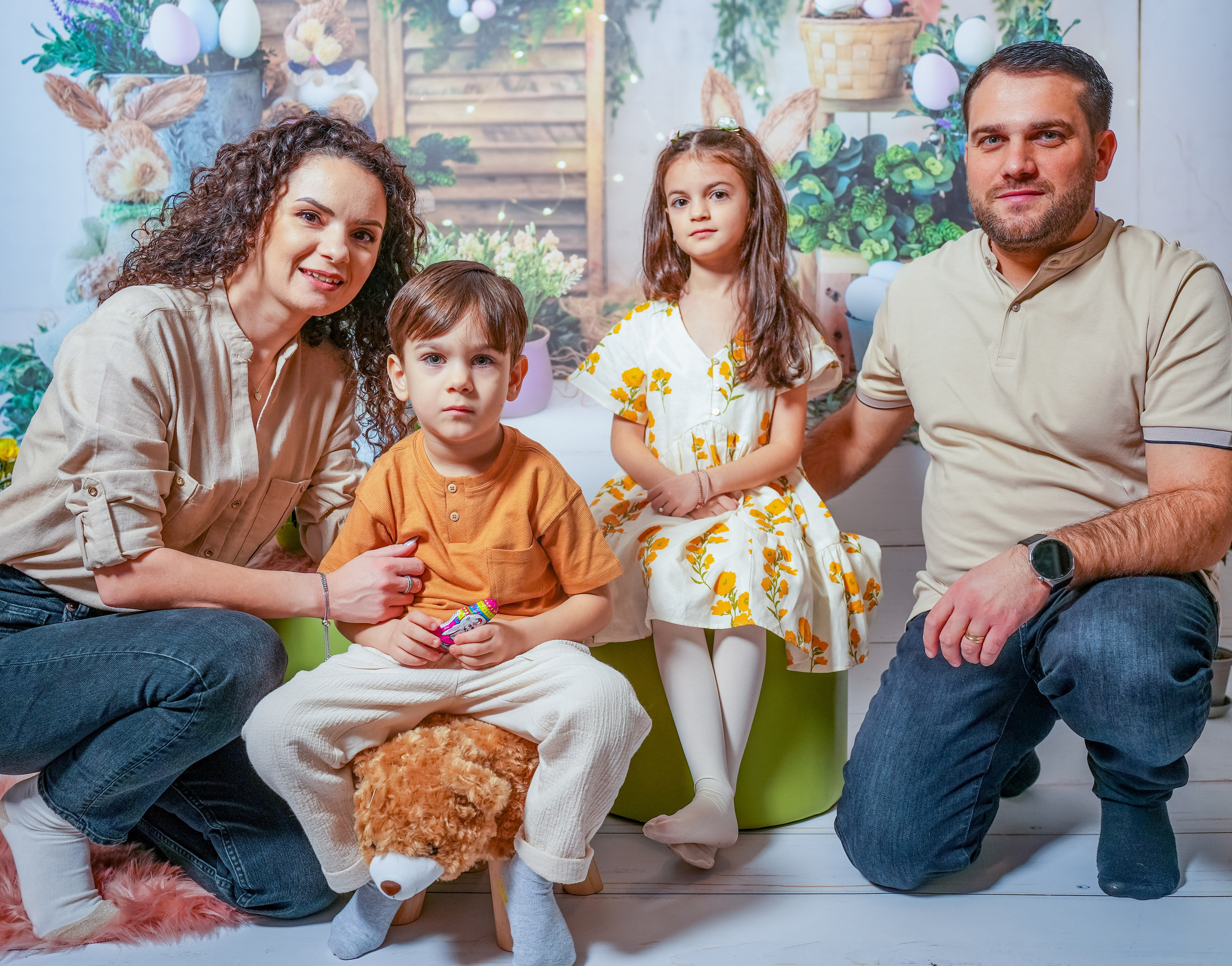 Ședință foto de Paști Fam. Costache