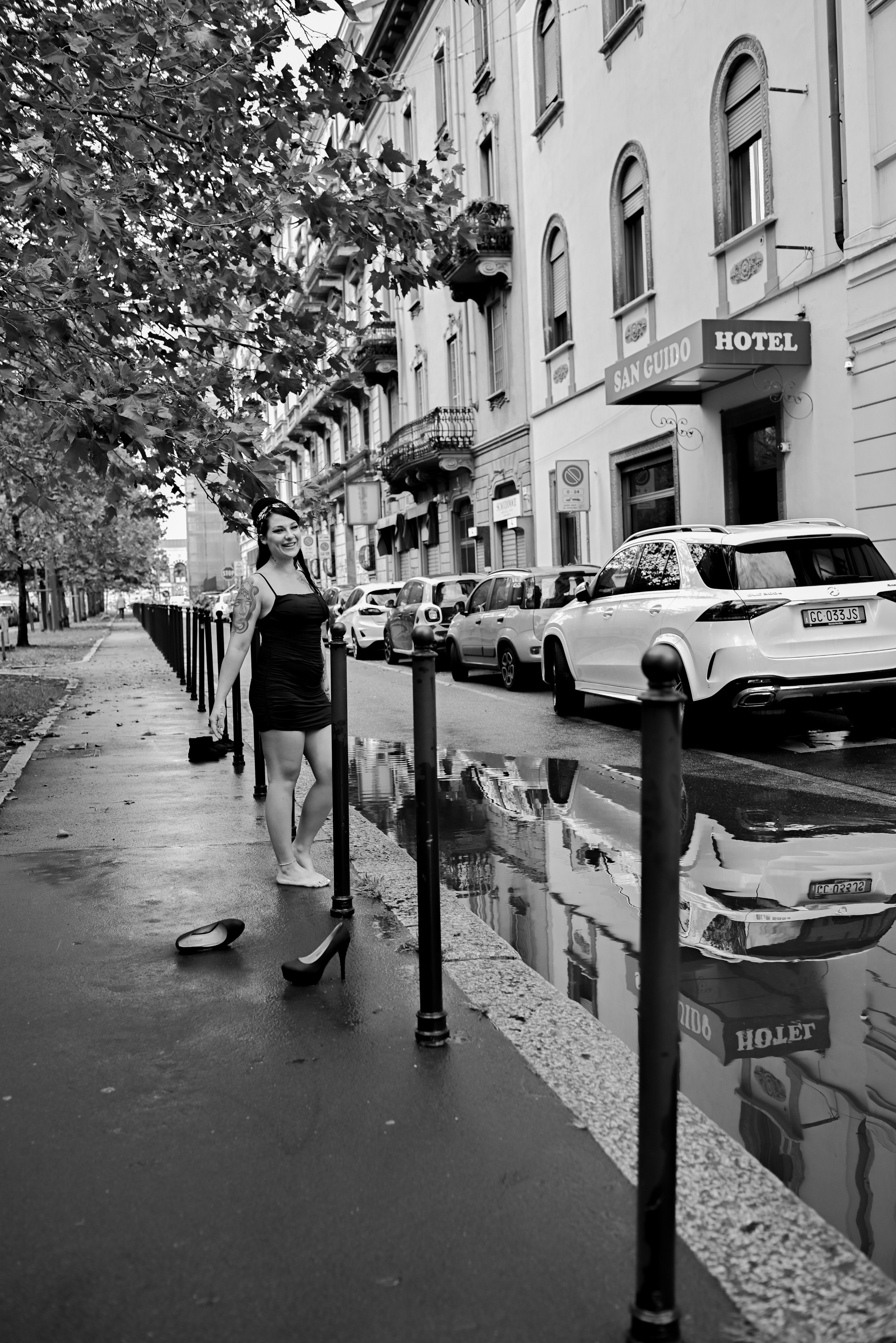 Scatti per far andare l’acqua di traverso all’ex