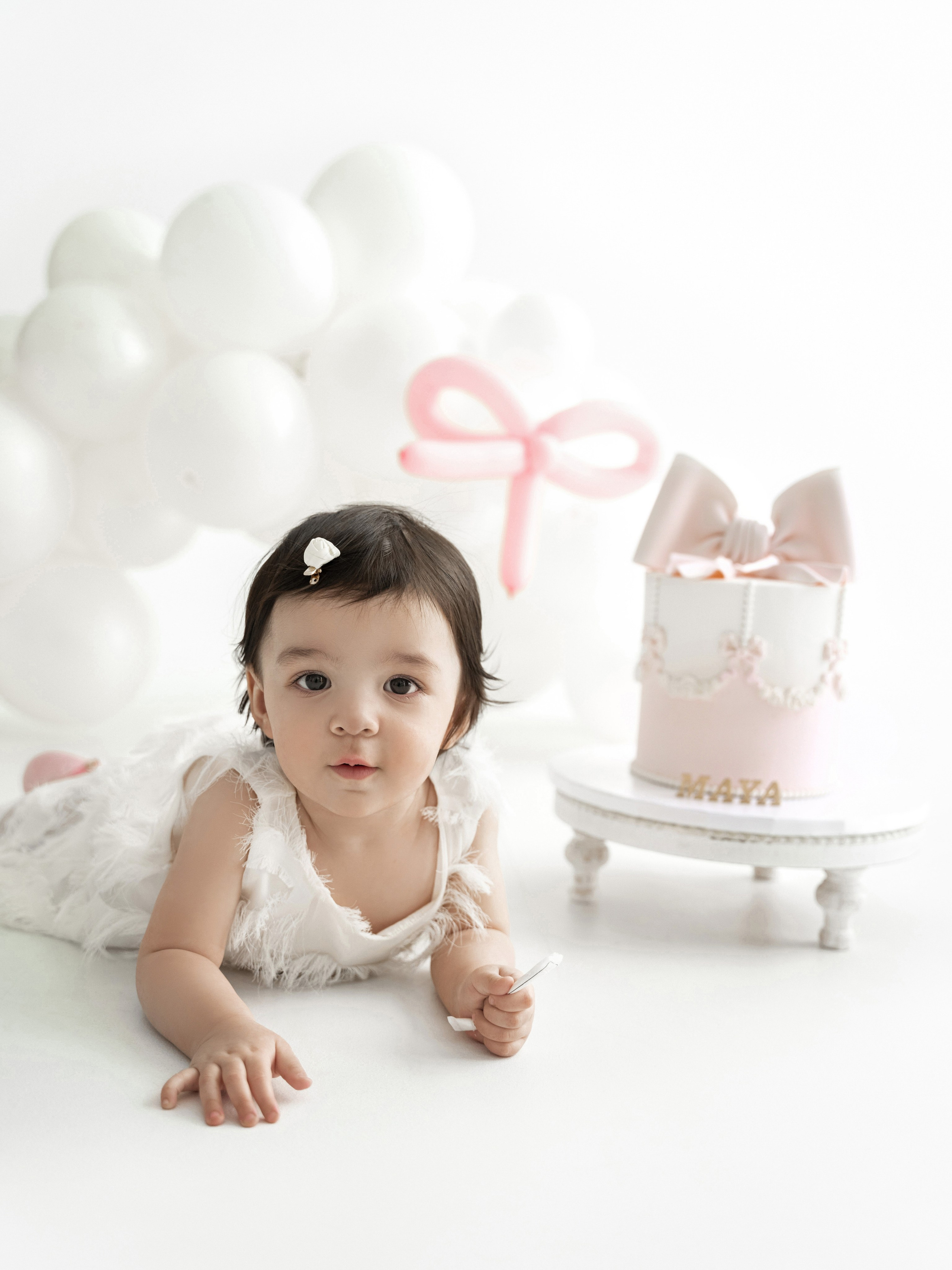 First birthday photoshoot Eva