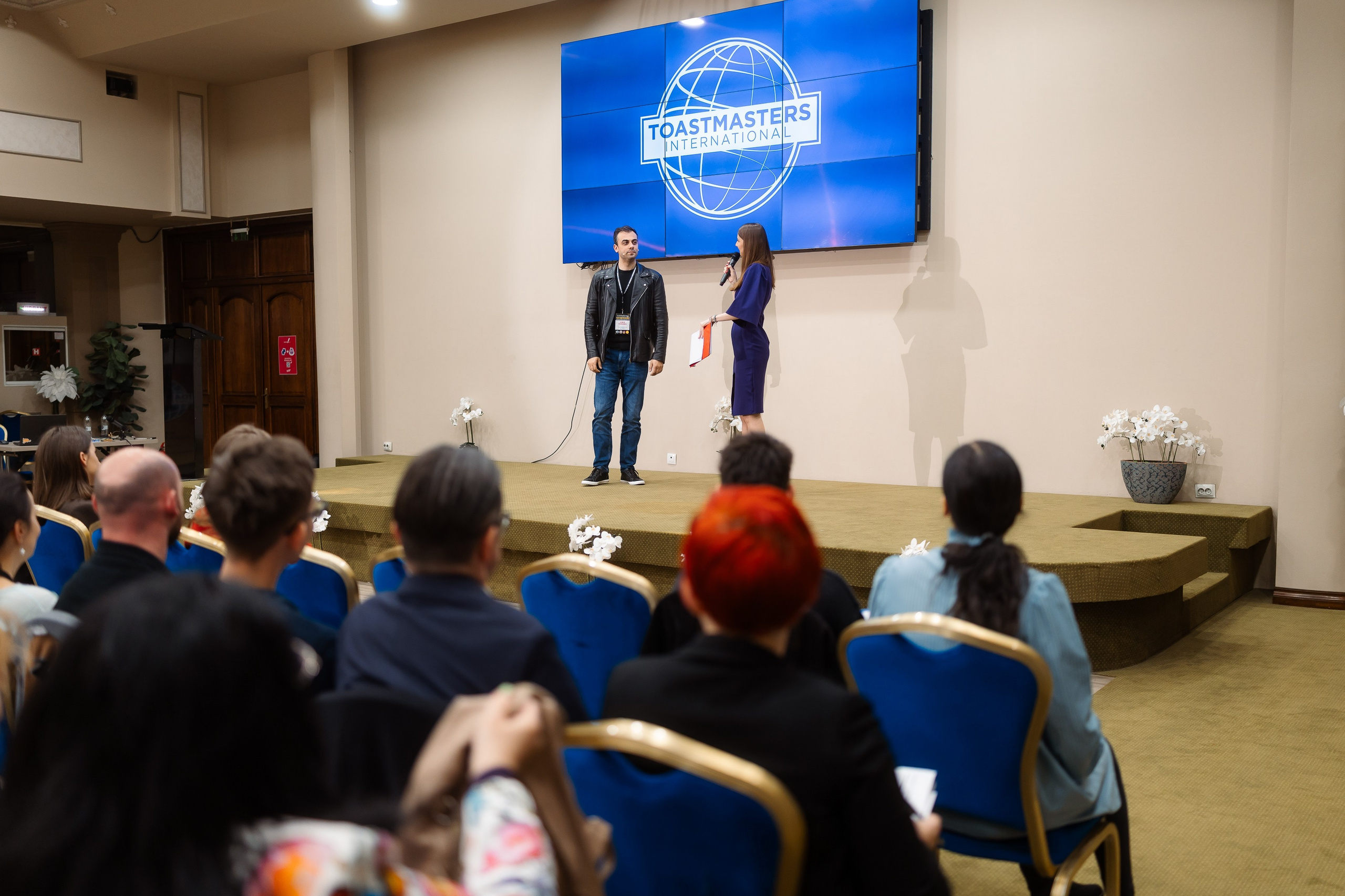 Toastmasters Conference. Marius Ciocan