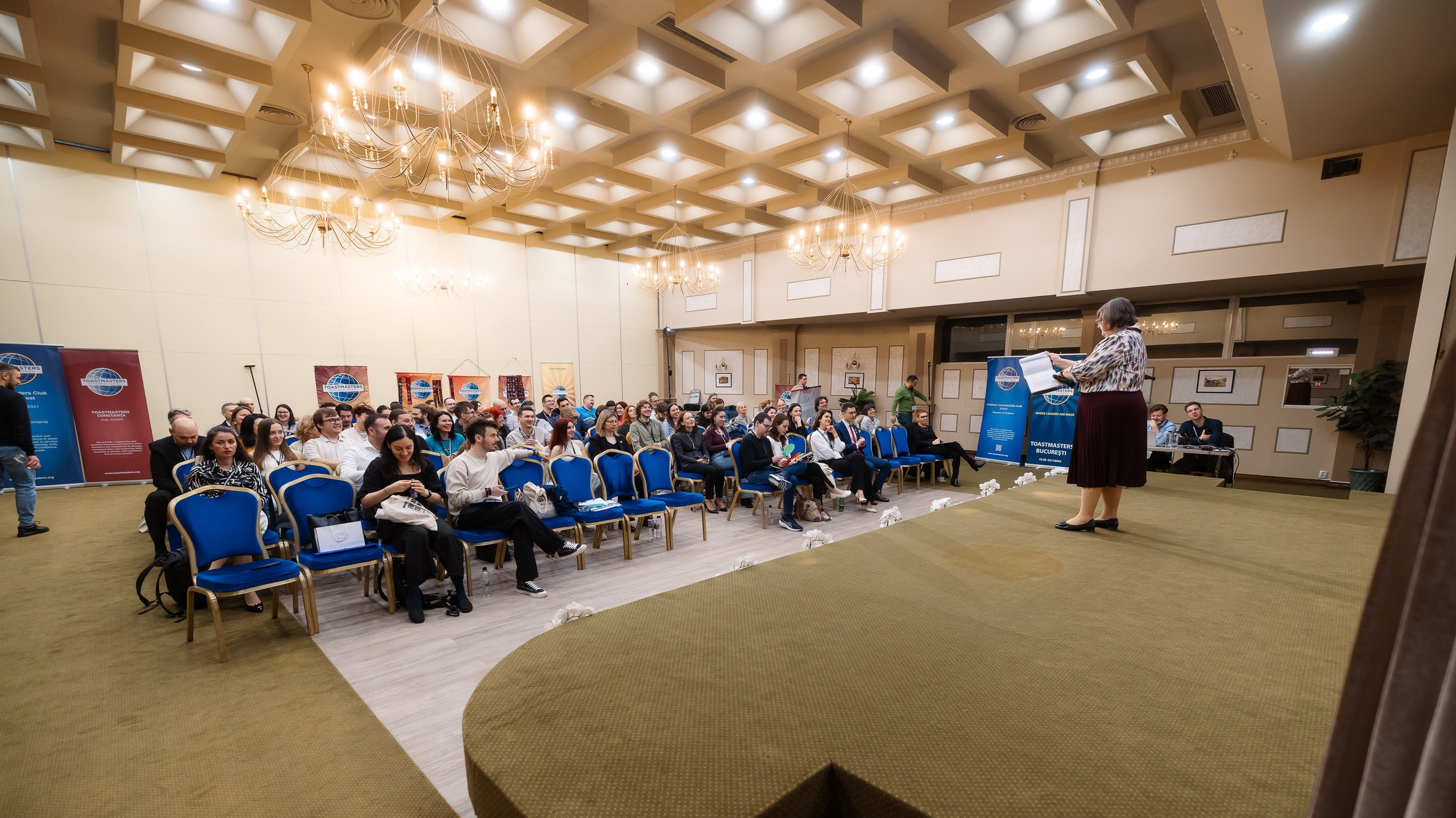 Toastmasters Conference. Marius Ciocan