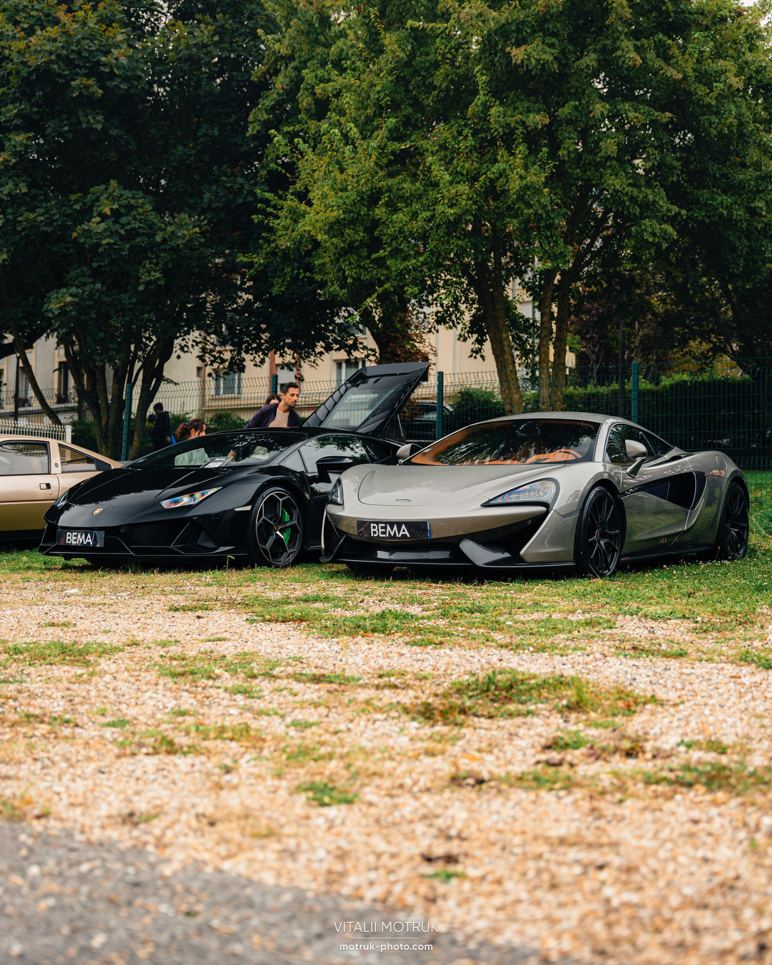 Cars and Coffee 29 septembre 2024. Photographe de voitures à Paris — Vitalii Motruk