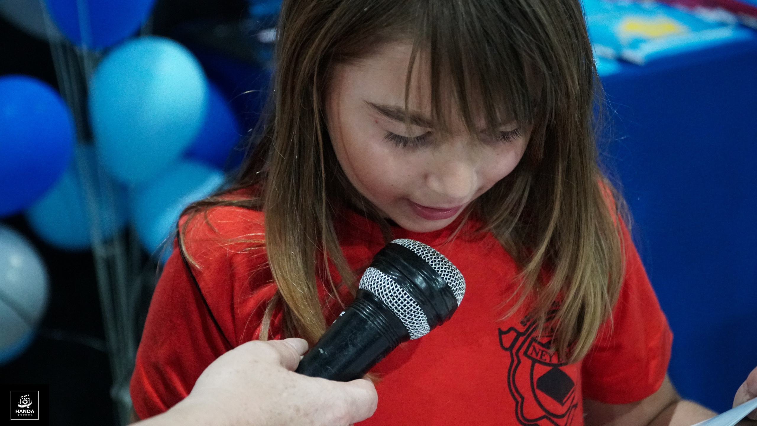 Noite autógrafos colégio Aurélio Buarque de Holanda. Handa Produções