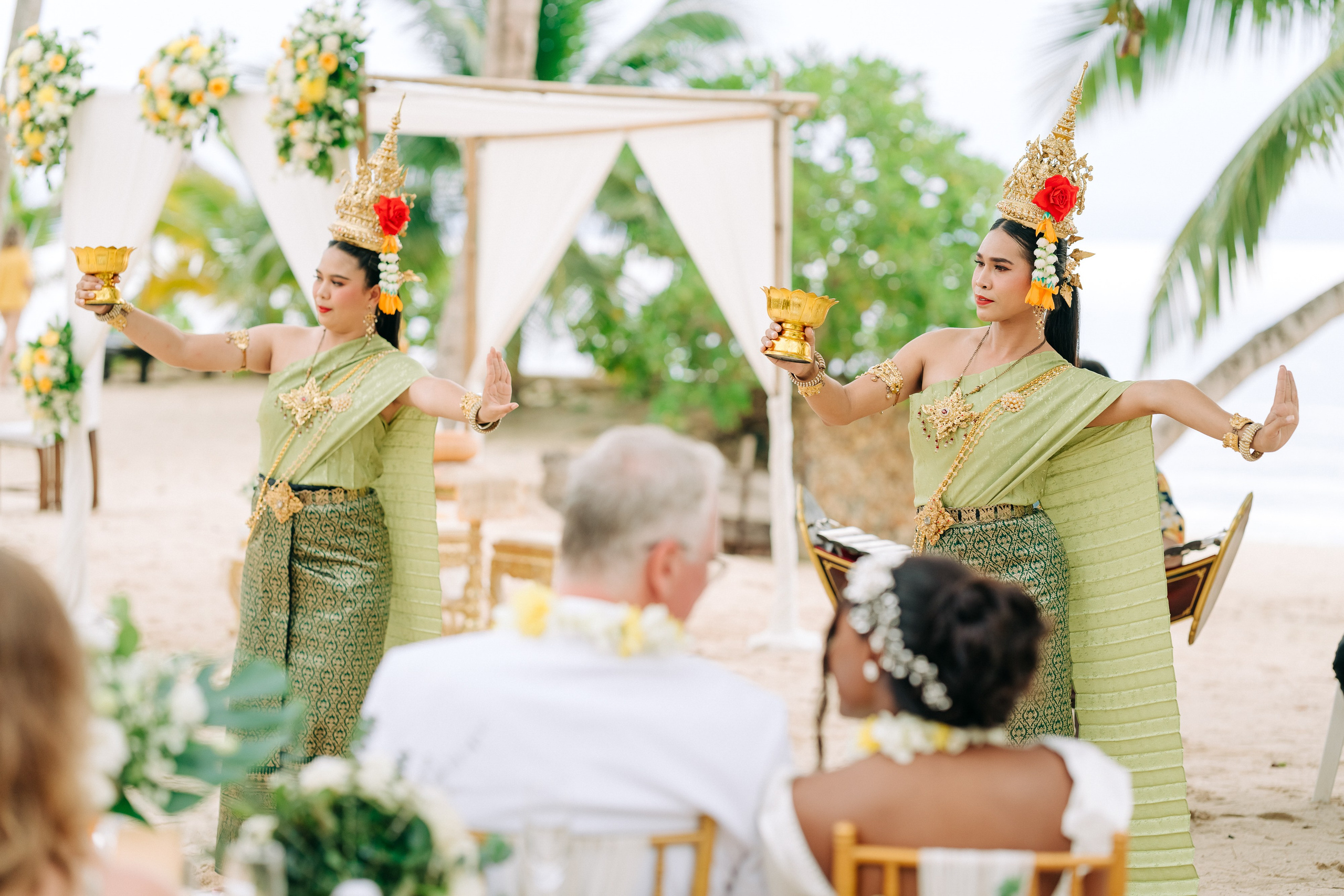 GRACE & MARTIN. Буддийская свадебная церемония на Самуи, Таиланд