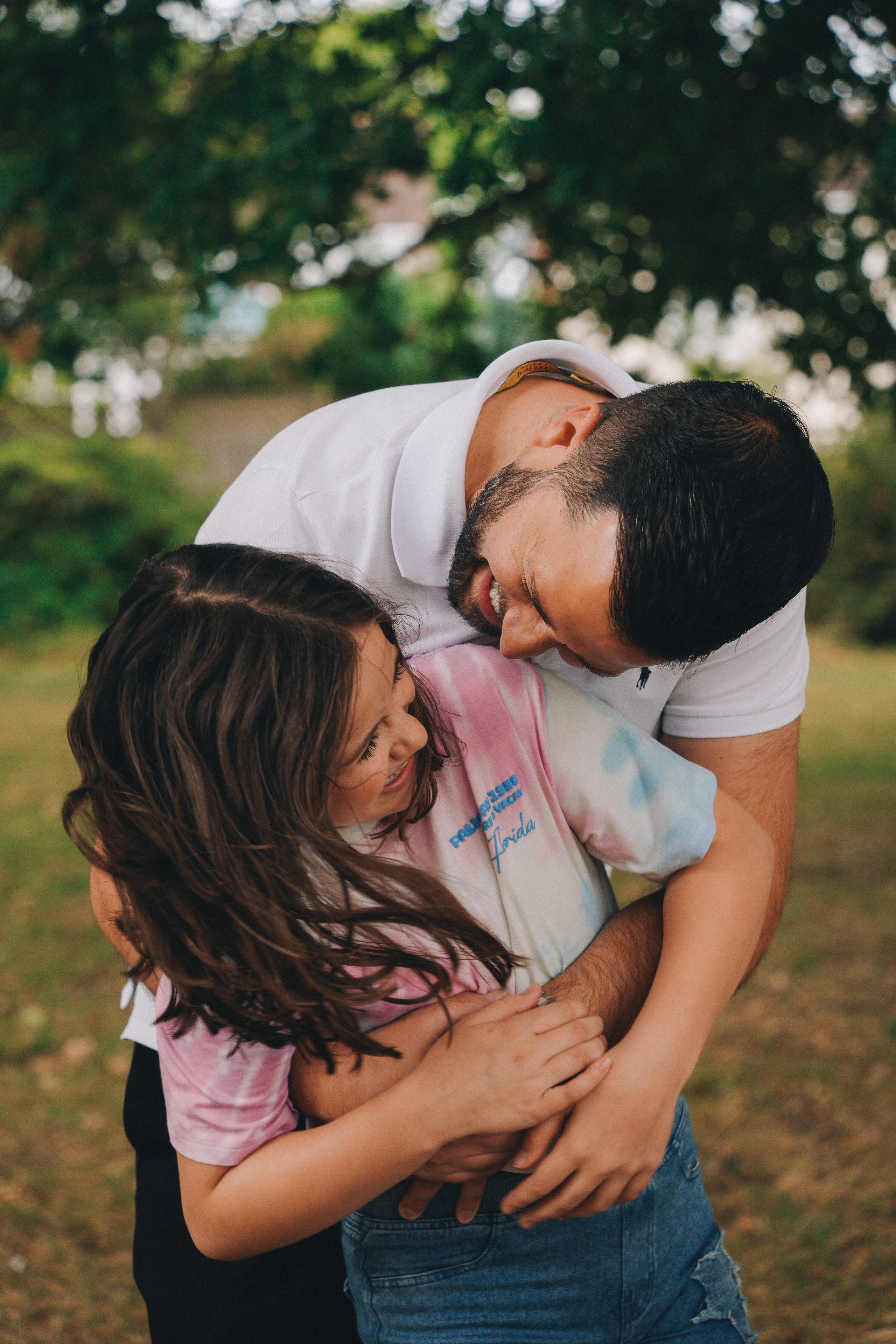 Family photo shoot in Solihull and Birmingham, Daughter with dad