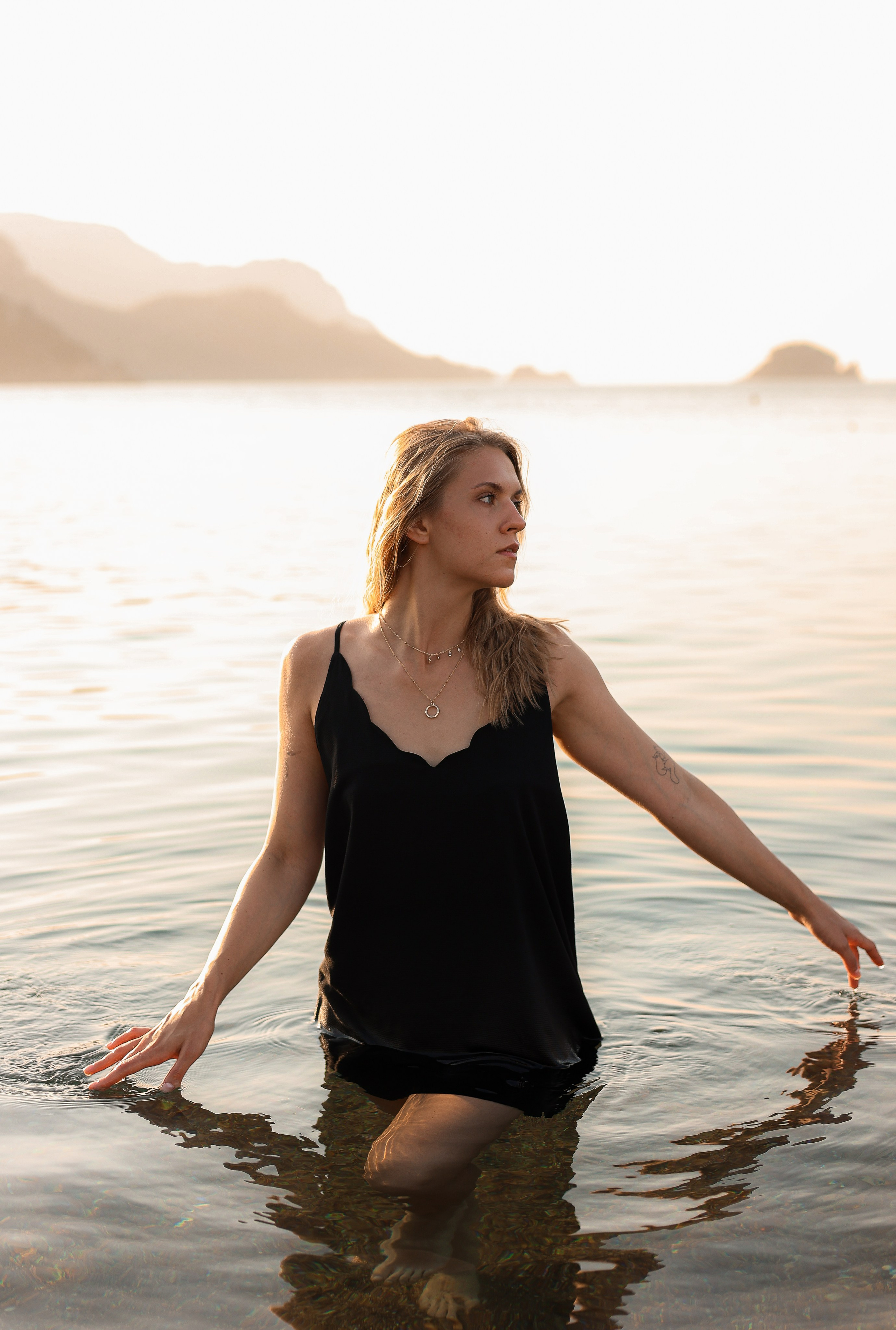 Женский портрет на рассвете. Professional photo & video in Marmaris Turkey