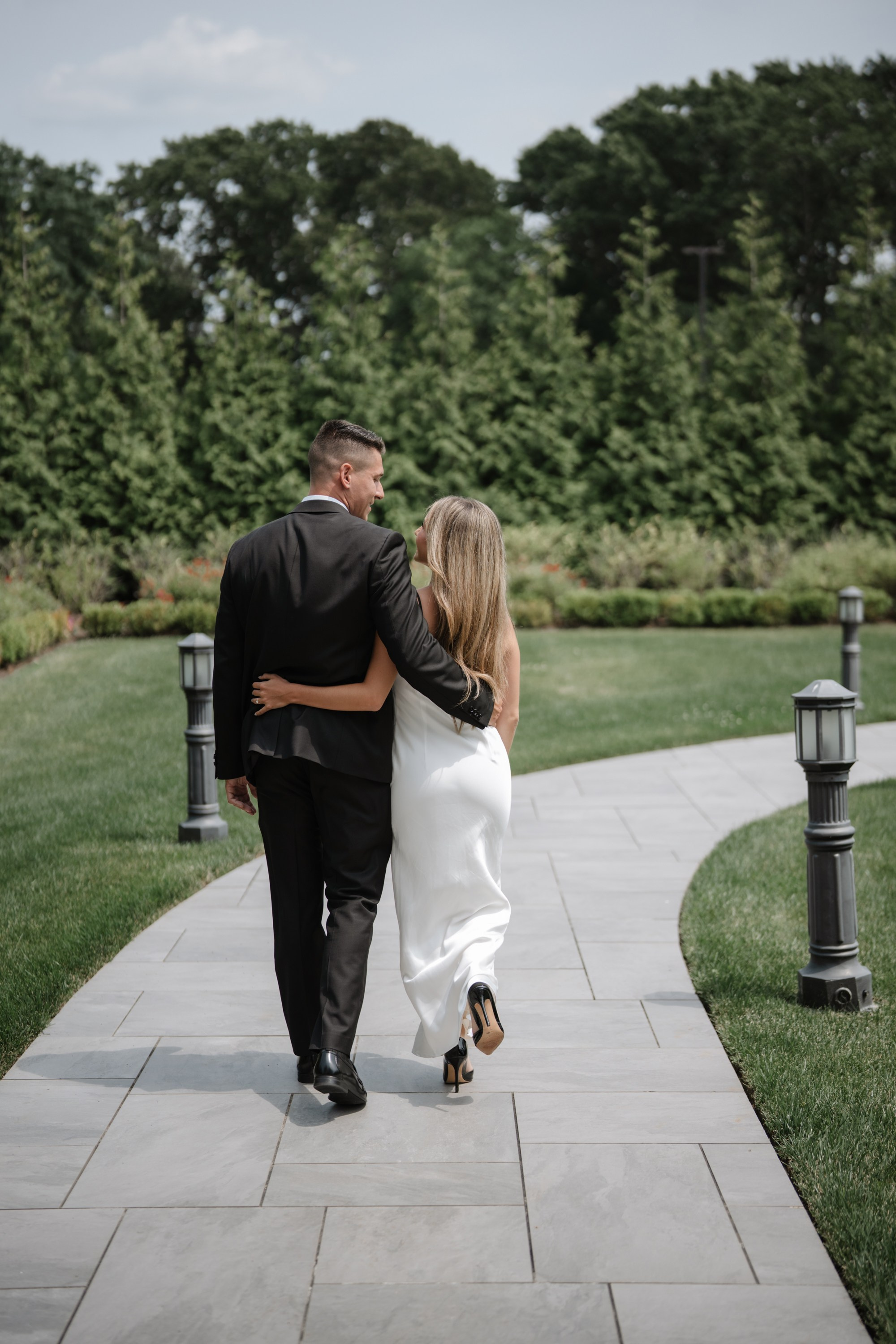 Engagement photo shoot at the hotel. Portrait and wedding photographer in New York