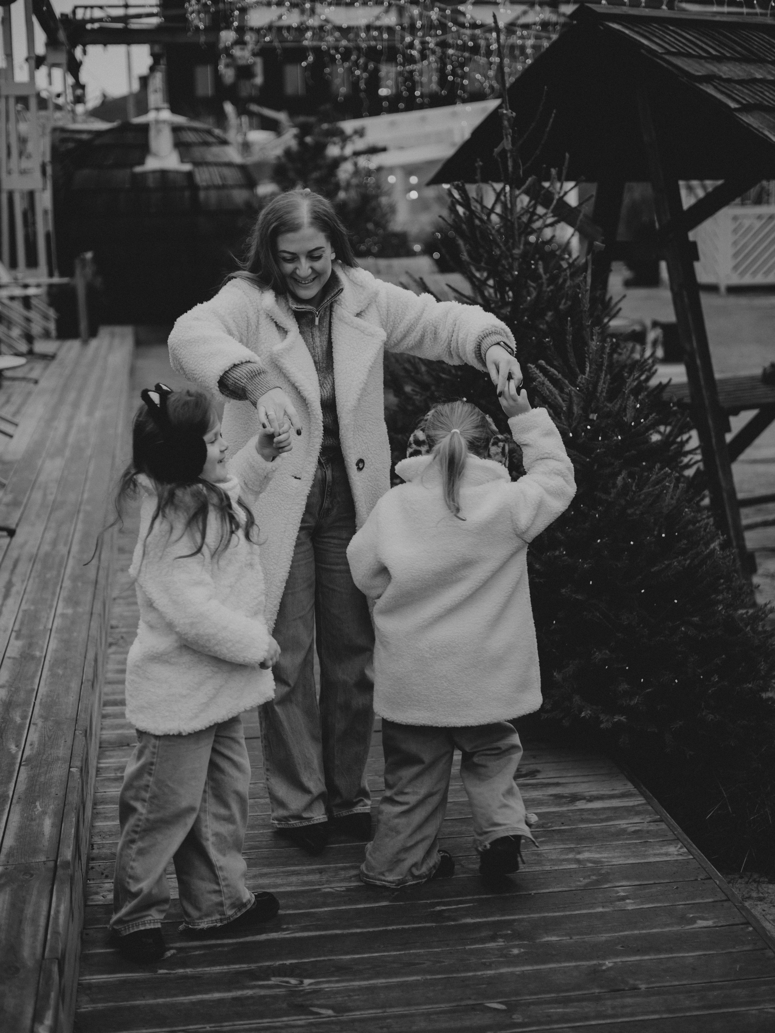 Юля с дочками. Семейный фотограф в Таллинне Дарья Кивимейстер