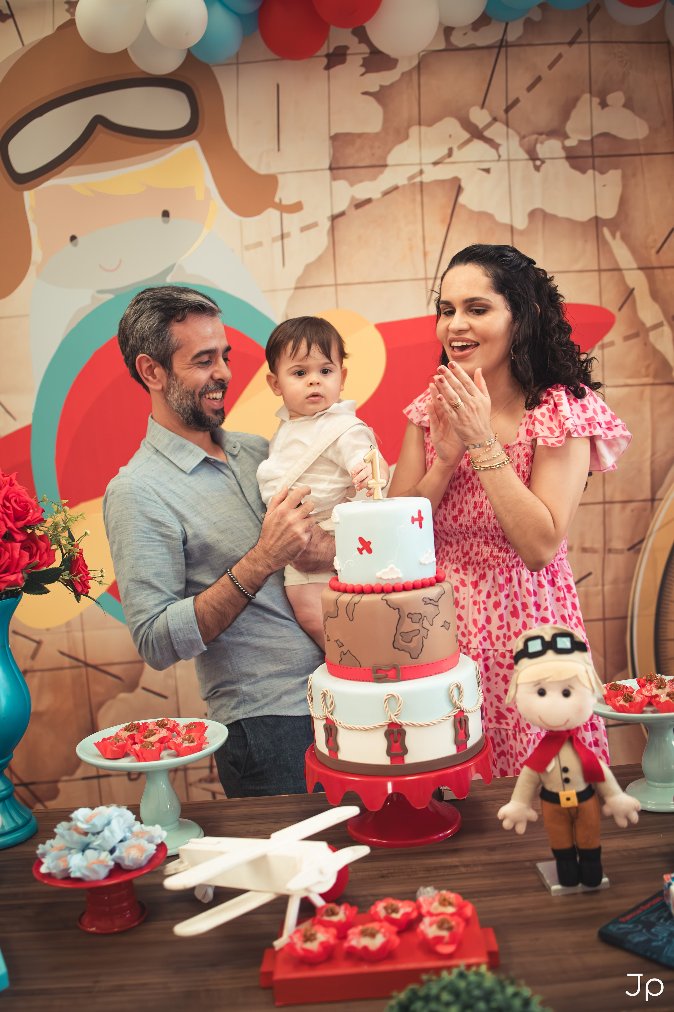 Fotografia de Aniversário em Bariri — 1 aninho do Gabriel. João Paulo Facin Fotografia | Fotógrafo em Bauru e região