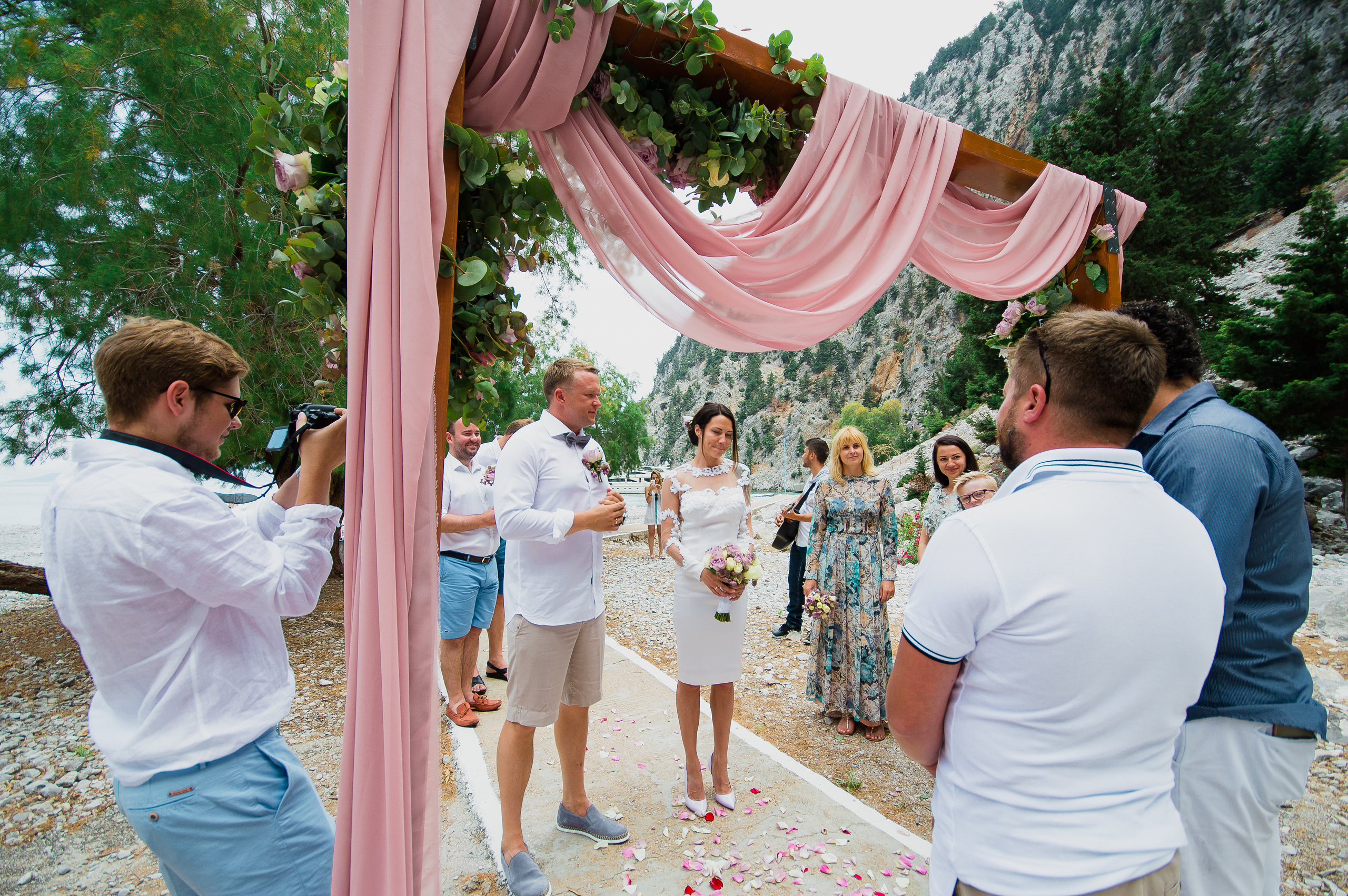 Свадебная церемония на Сими