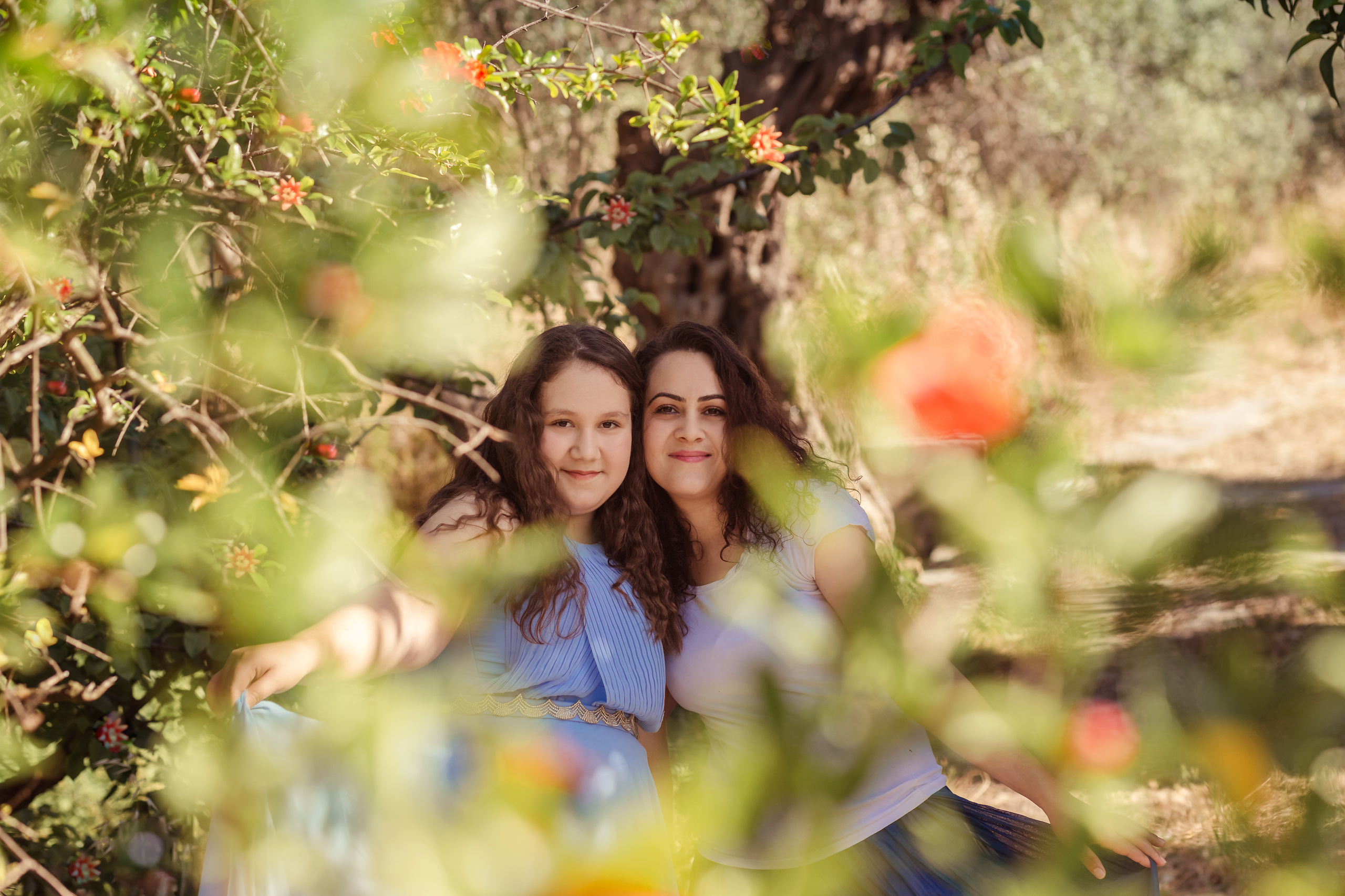 Farm photo shoot with a baby goat