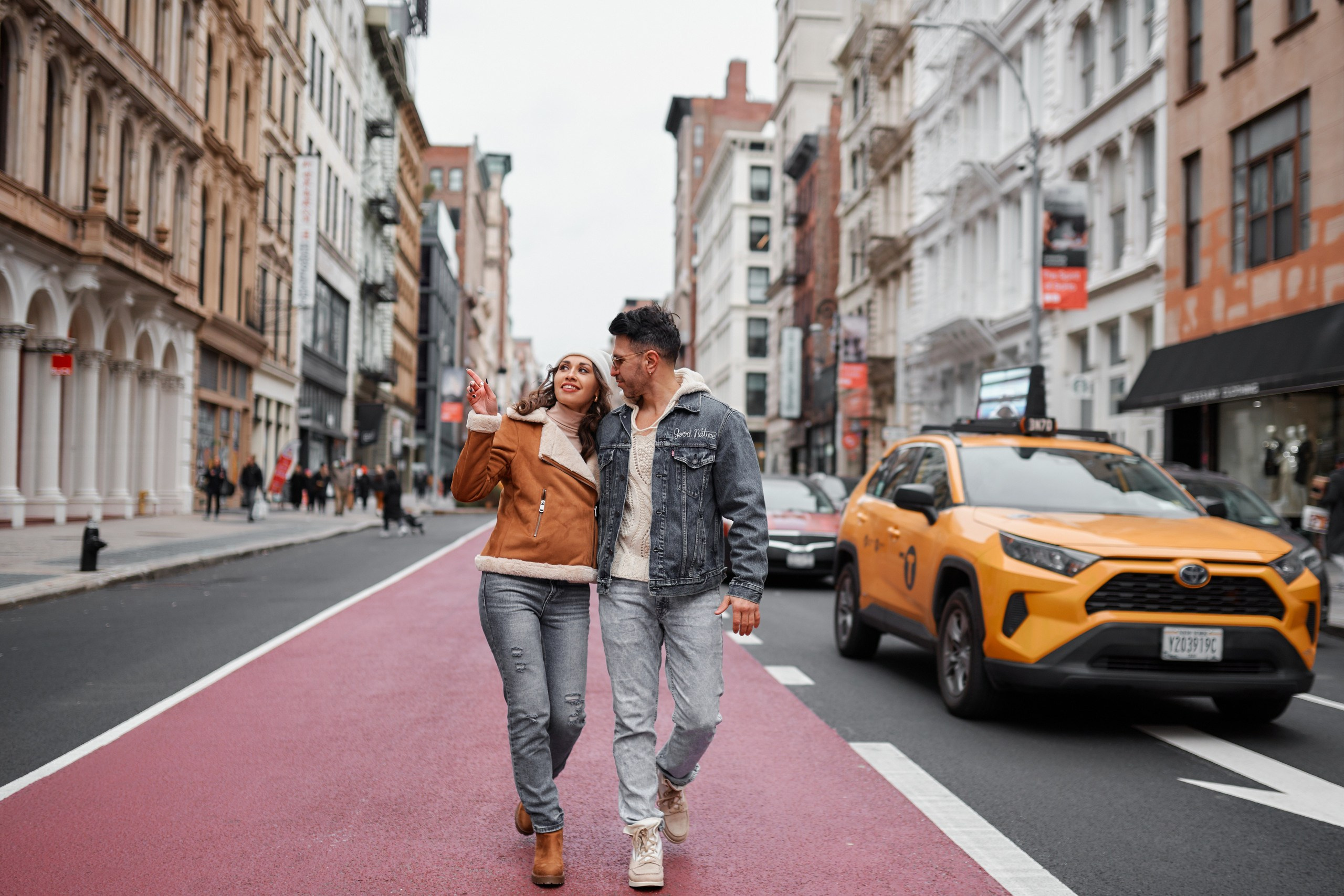 Engagement photo shoot NYC. Professional Wedding and event photographer USA New York