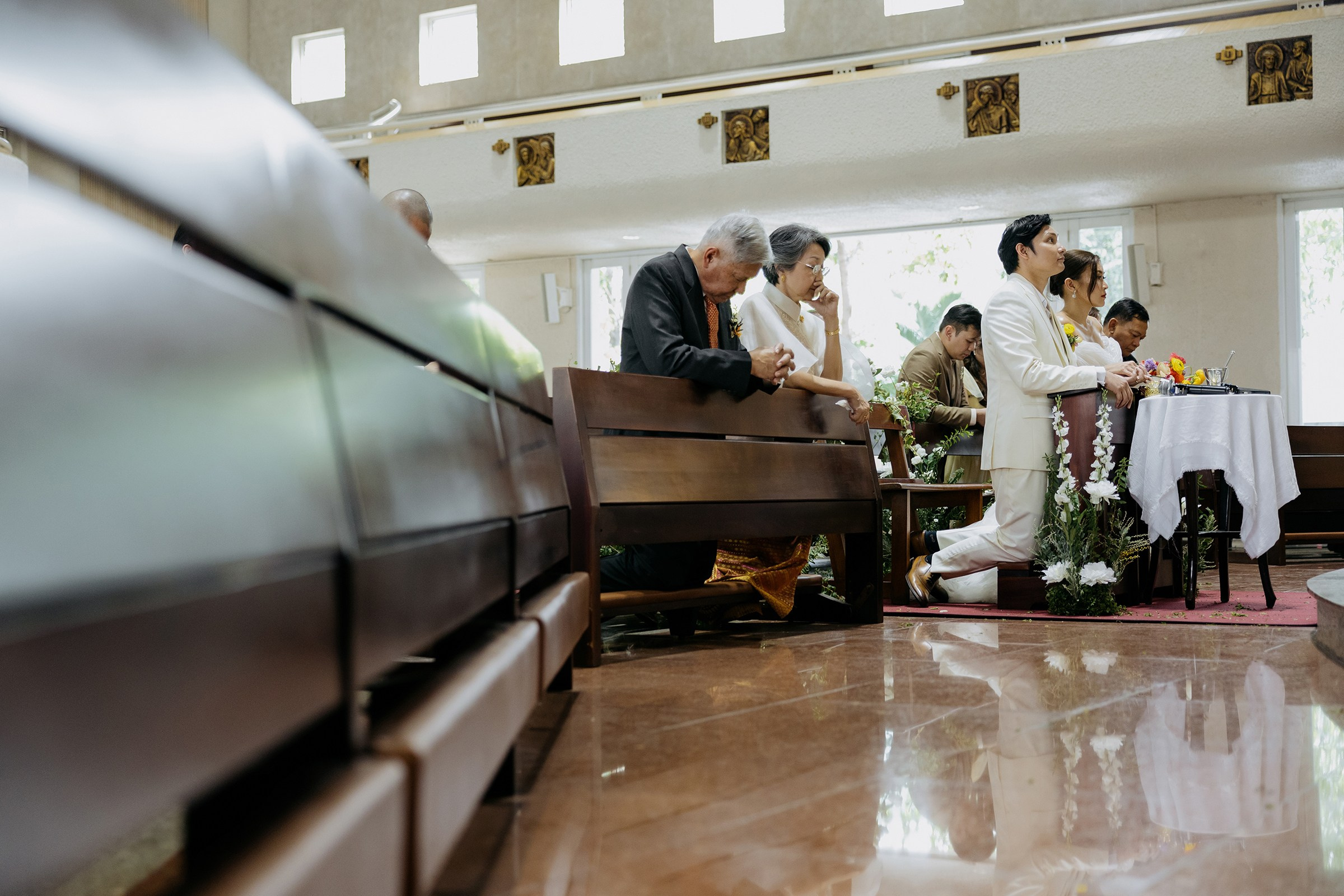 Church Wedding / Nica & Xavier. Nhiếp ảnh gia đám cưới hàng đầu tại Thành Phố Hồ Chí Minh