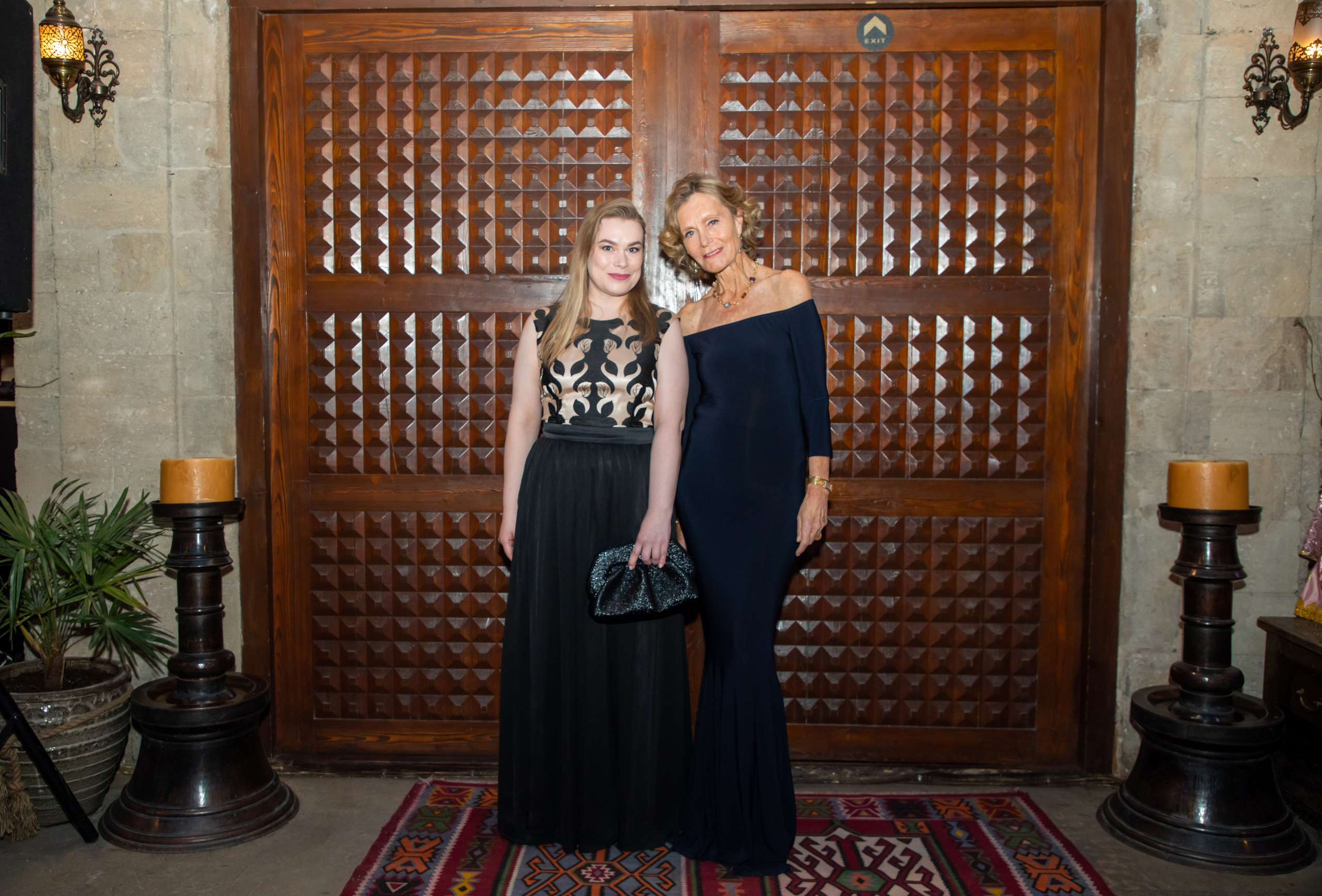 Gala-Dinner with the French Countess, the main etiquette expert Marie de Tilly. Baku Photographer