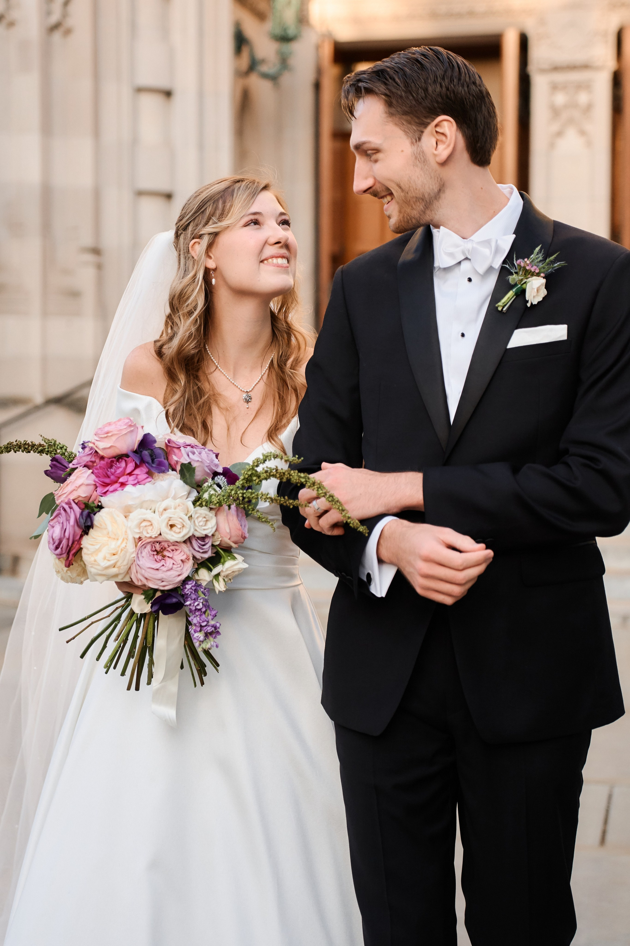 Elegant Wedding Ceremony at a Historic New York Cathedral | Timankov Photography. Professional Wedding and event photographer USA New York