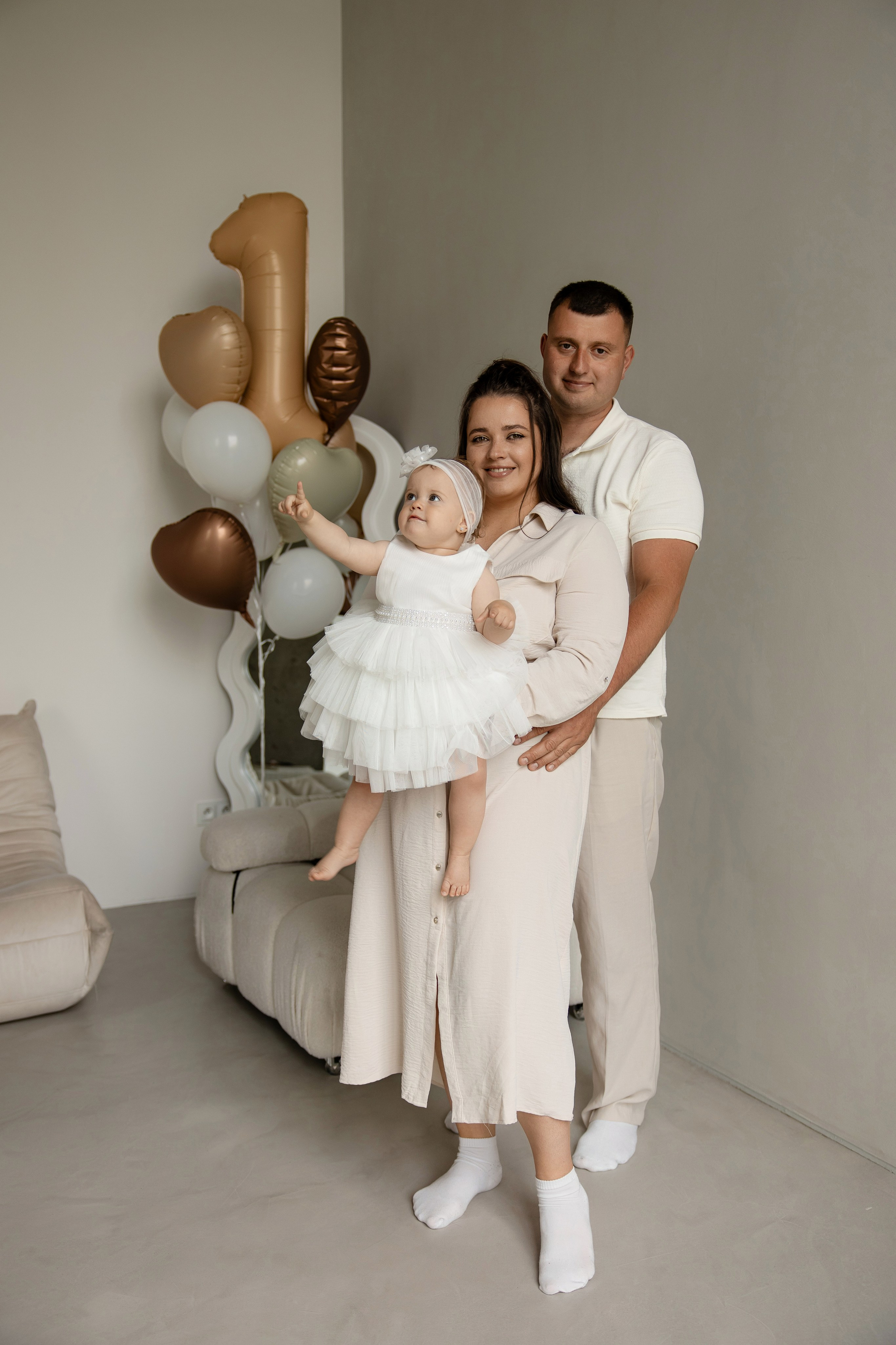 Варя 1 рік. Весільний, сімейний фотограф Варшава