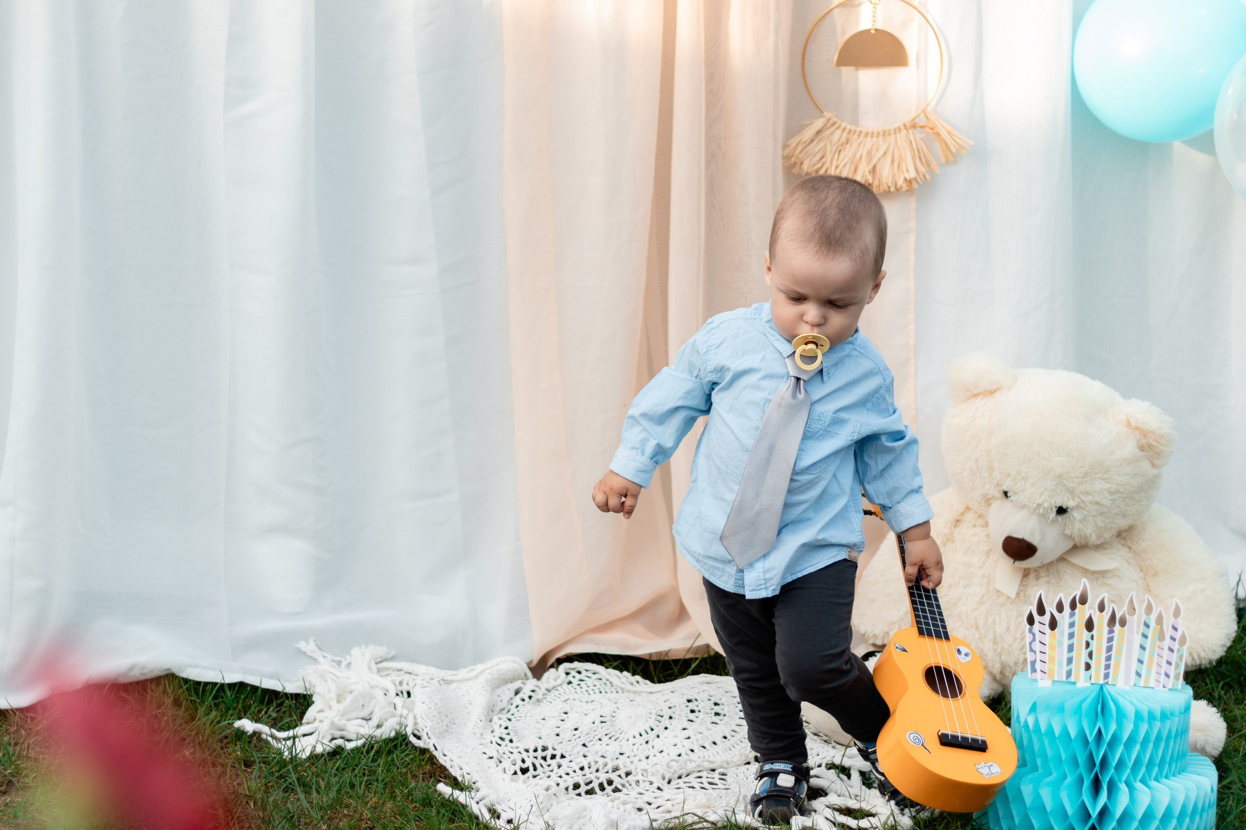 Фотосессия первый годик малыша. Фотограф Даугавпилс