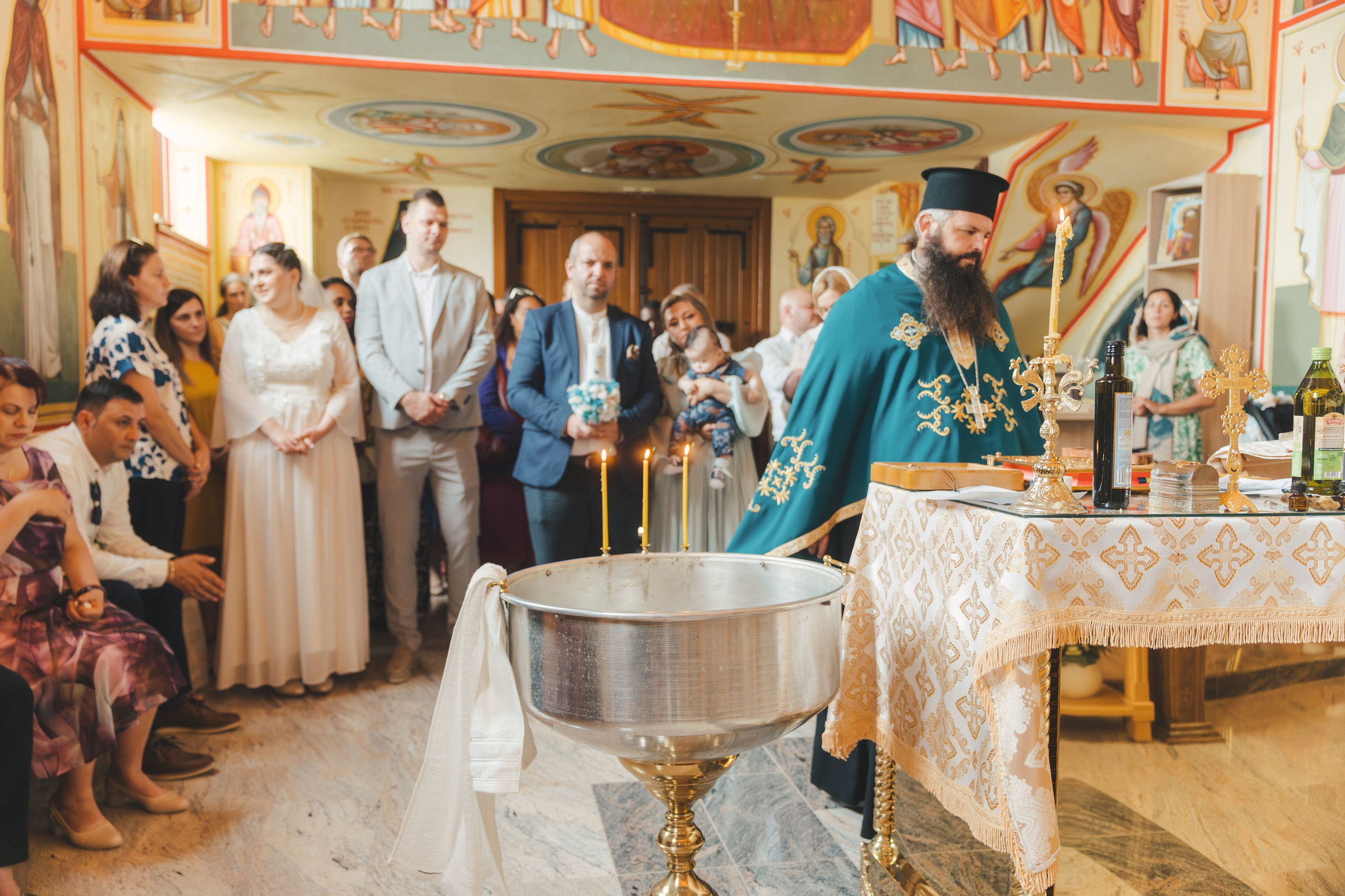 Théo Andrei`s Christening