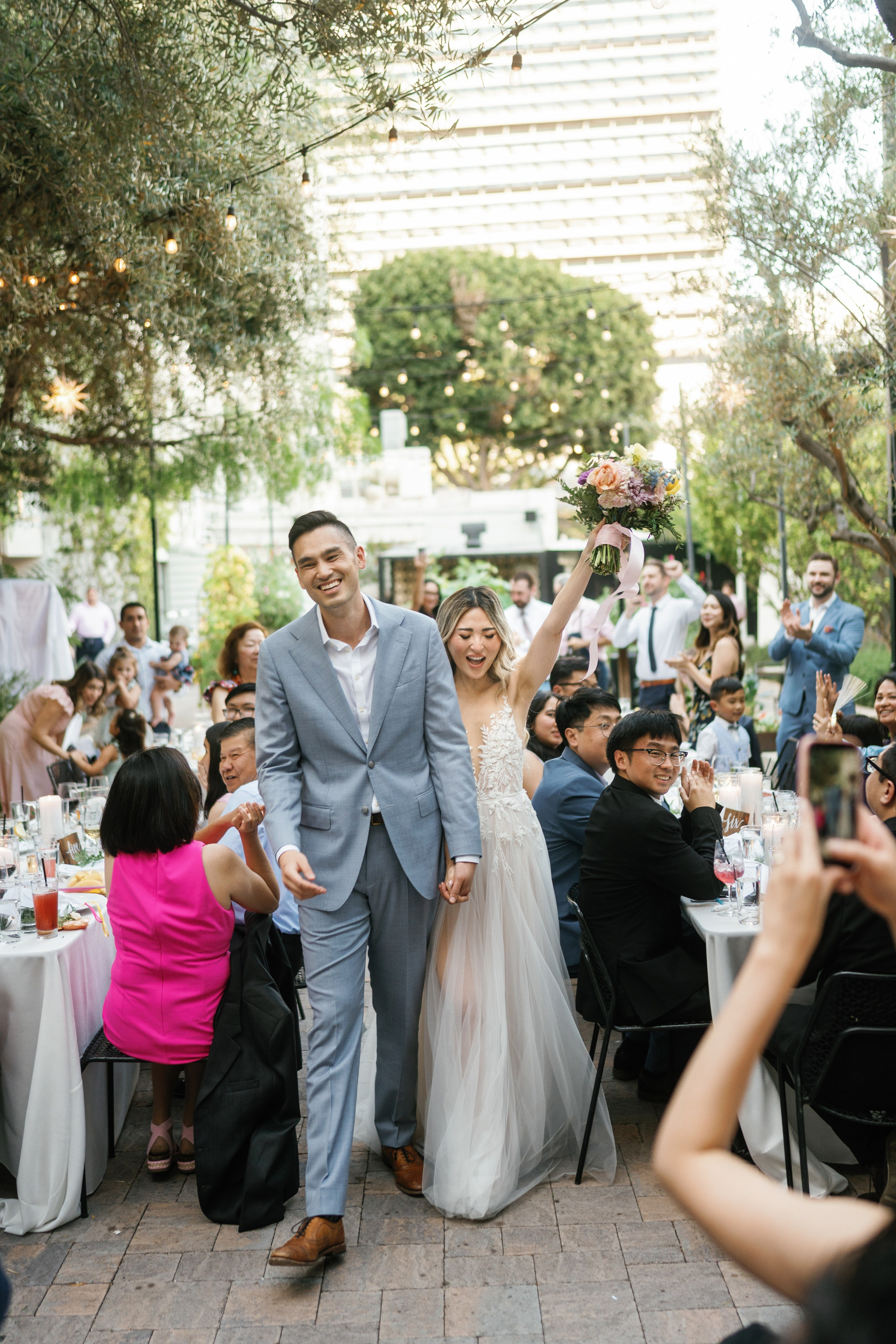 Wedding at Conrad Hotel Los Angeles. Wedding Photography & Videography Team in California, Los Angeles, San Francisco, San Diego and Travel