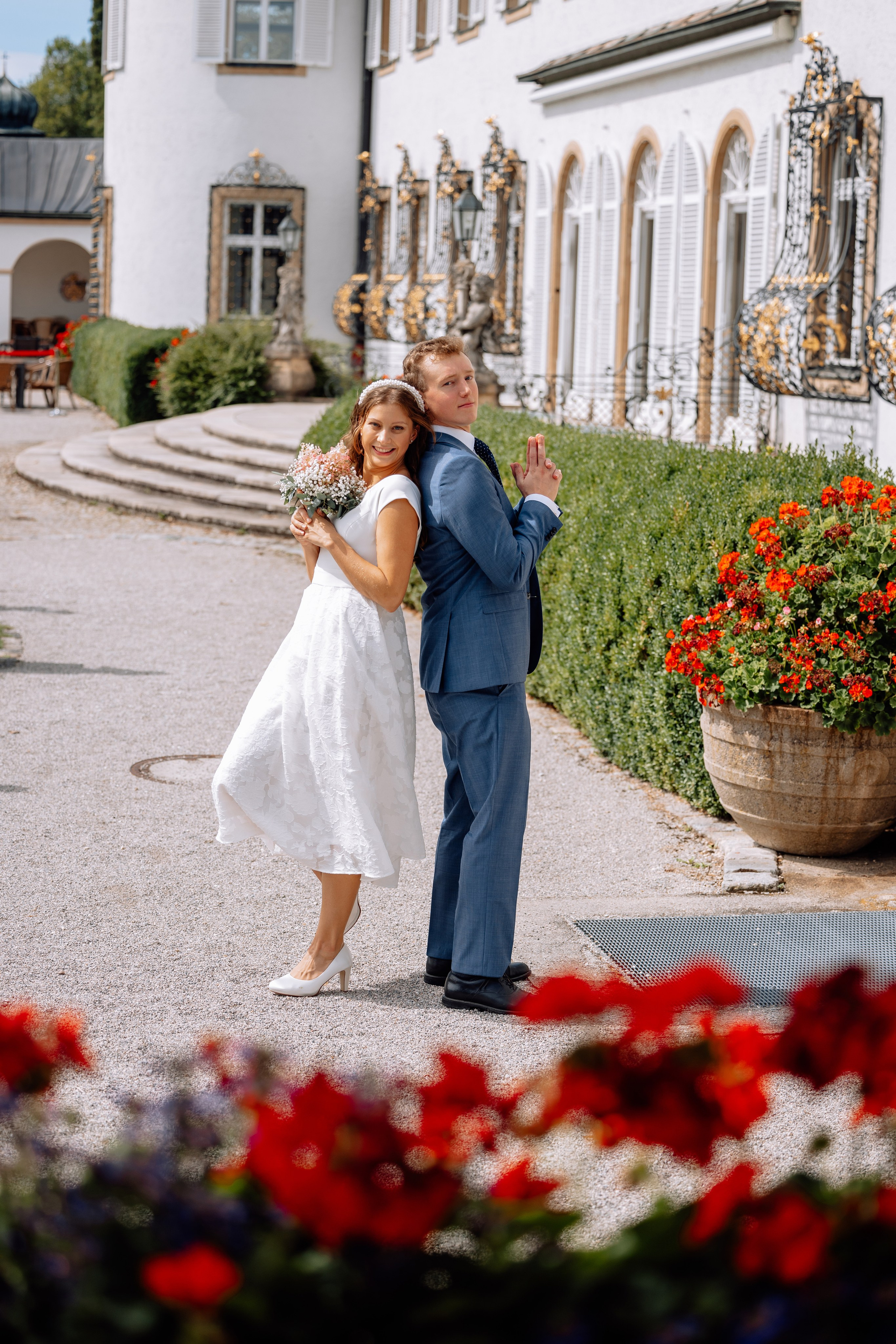 Traumhochzeit im Schloss Höhenried. Hochzeitsfotograf München Taufe Familienfotograf Tanja Mauke