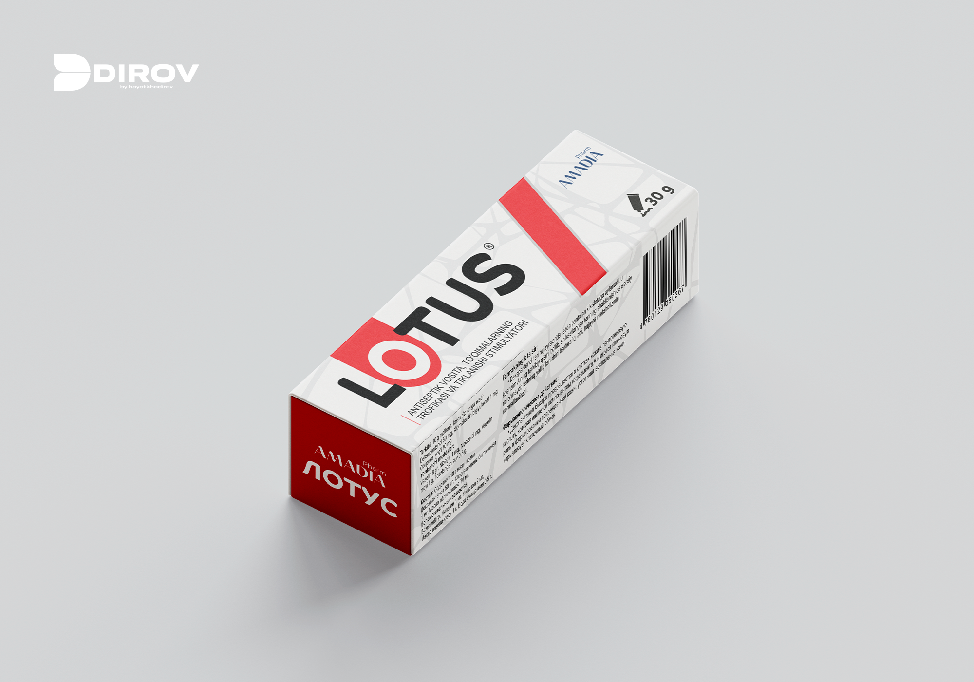 Lotus — Qadoq dizayni. Dirov — Hayot Khodirov